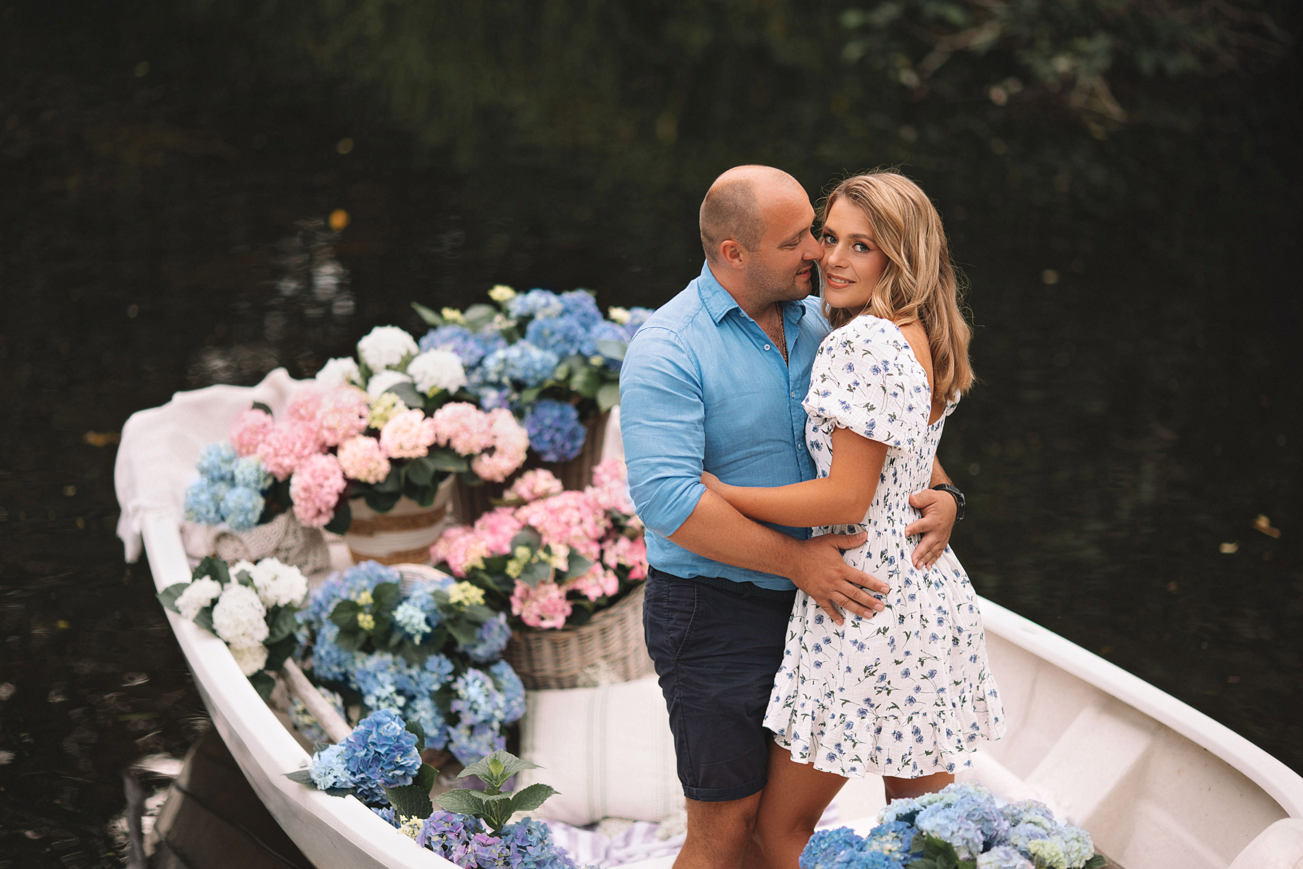 Фотодень с цветущей лодкой. Фотограф в Таллинне — портретные, семейные и детские фотосессии