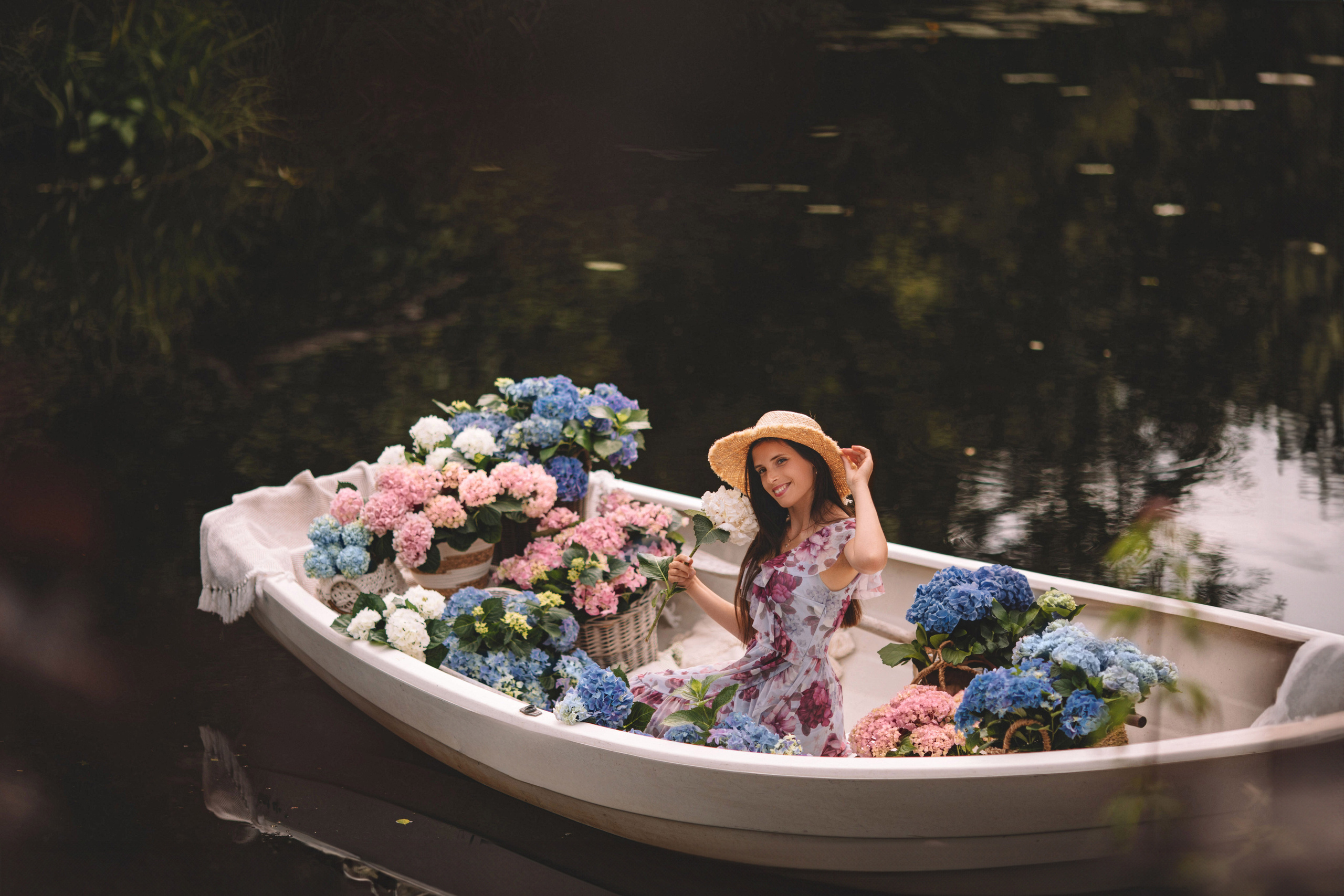 Фотодень с цветущей лодкой. Фотограф в Таллинне — портретные, семейные и детские фотосессии