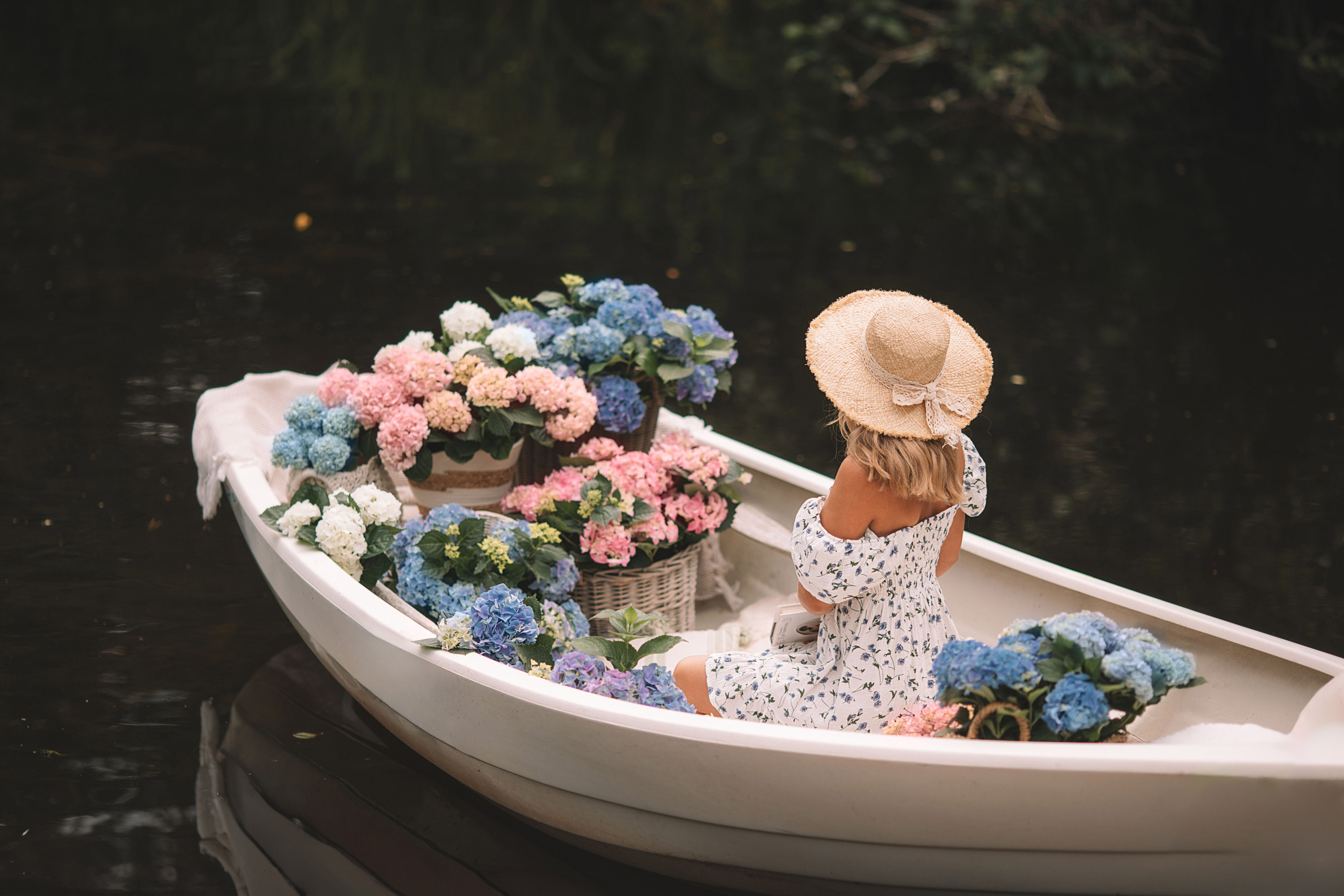 Фотодень с цветущей лодкой. Фотограф в Таллинне — портретные, семейные и детские фотосессии