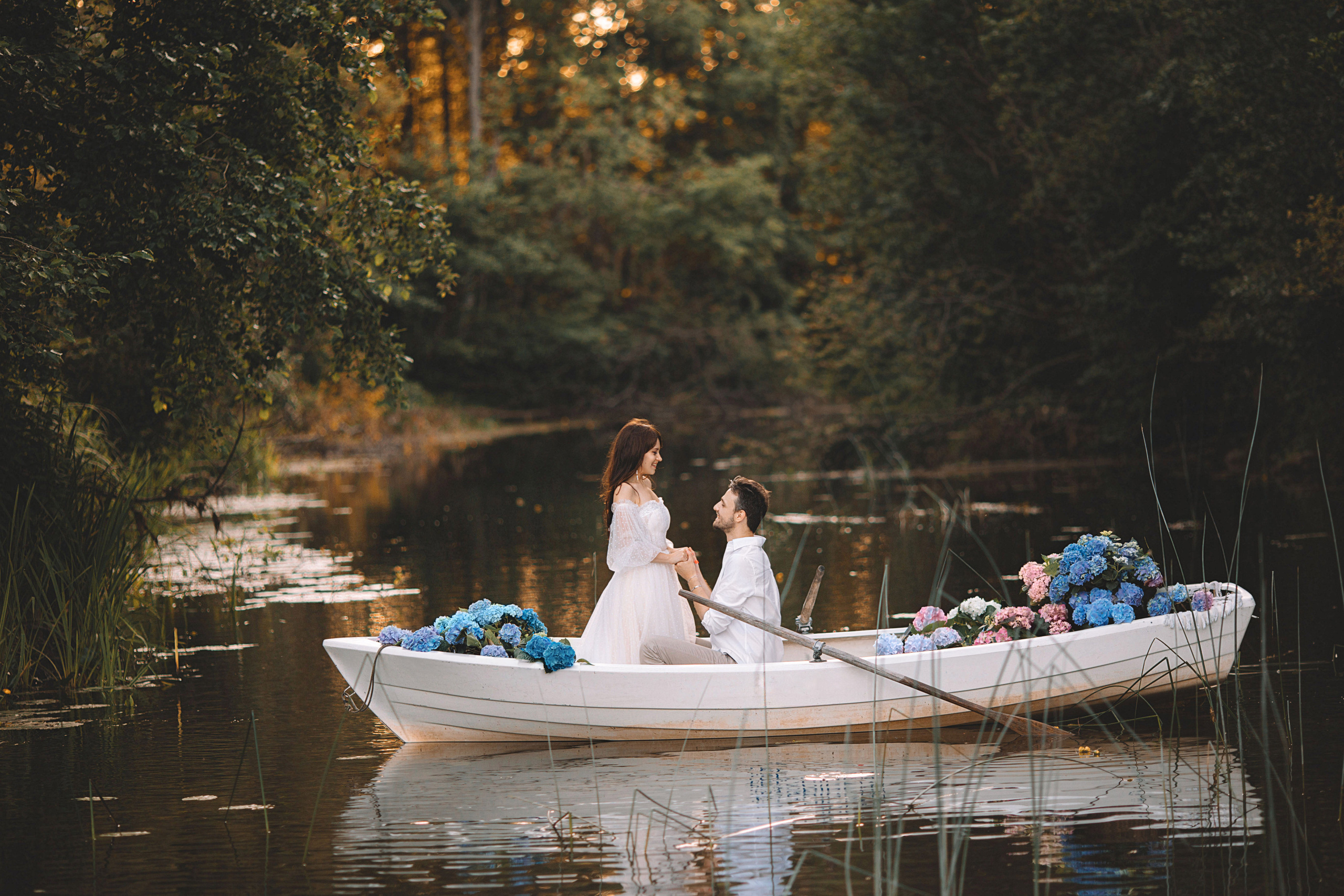Фотодень с цветущей лодкой. Фотограф в Таллинне — портретные, семейные и детские фотосессии