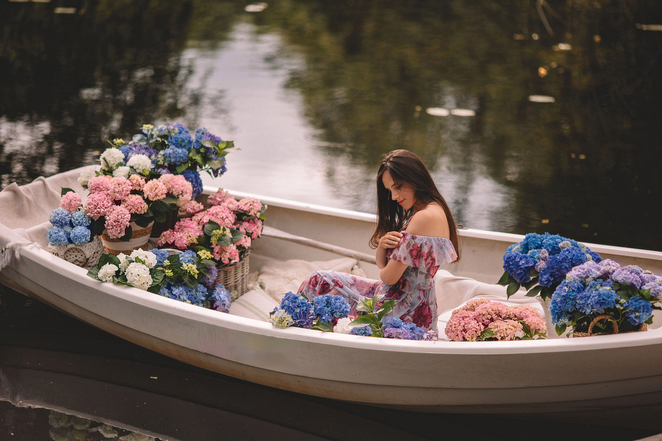 Фотодень с цветущей лодкой. Фотограф в Таллинне — портретные, семейные и детские фотосессии