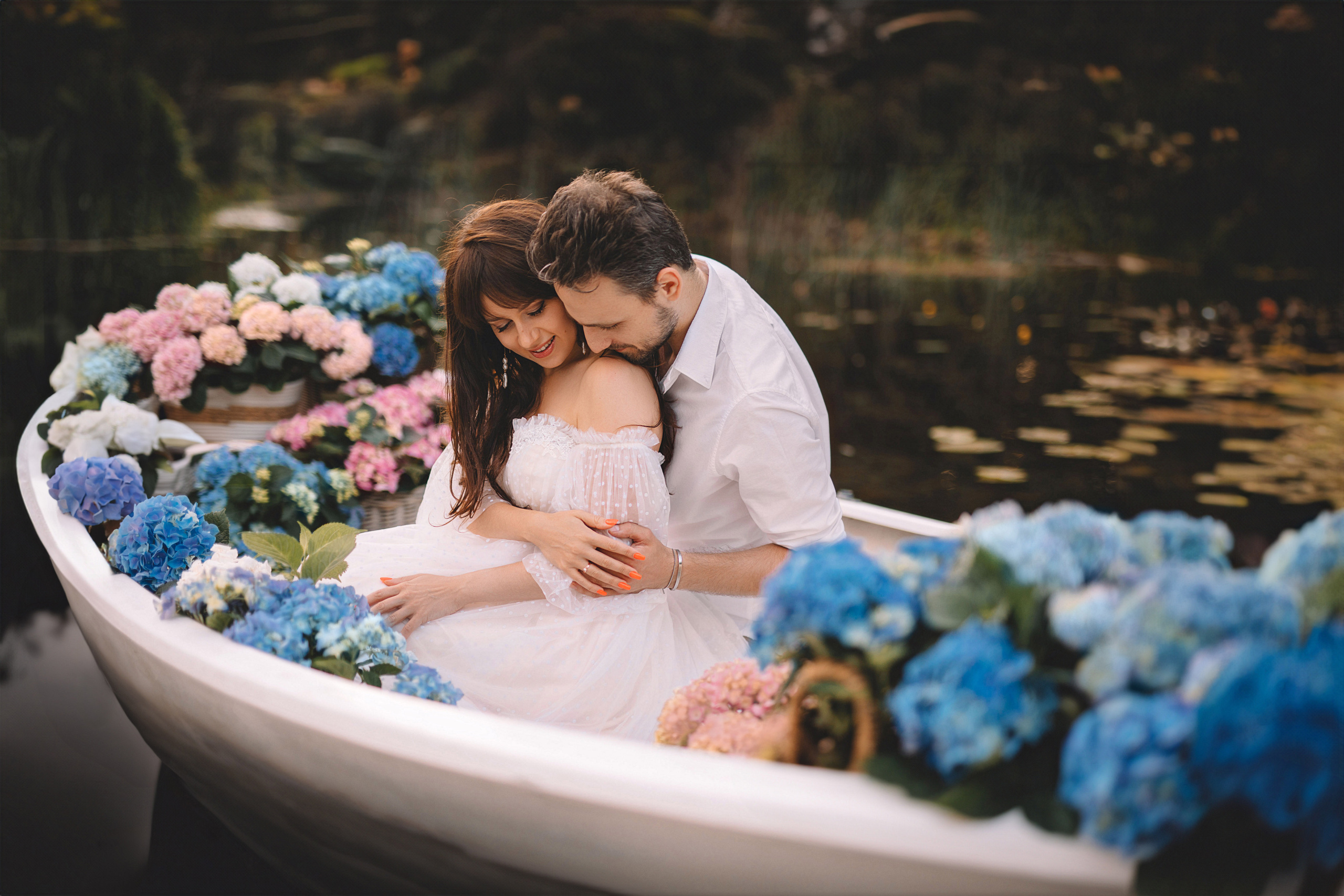 Фотодень с цветущей лодкой. Фотограф в Таллинне — портретные, семейные и детские фотосессии