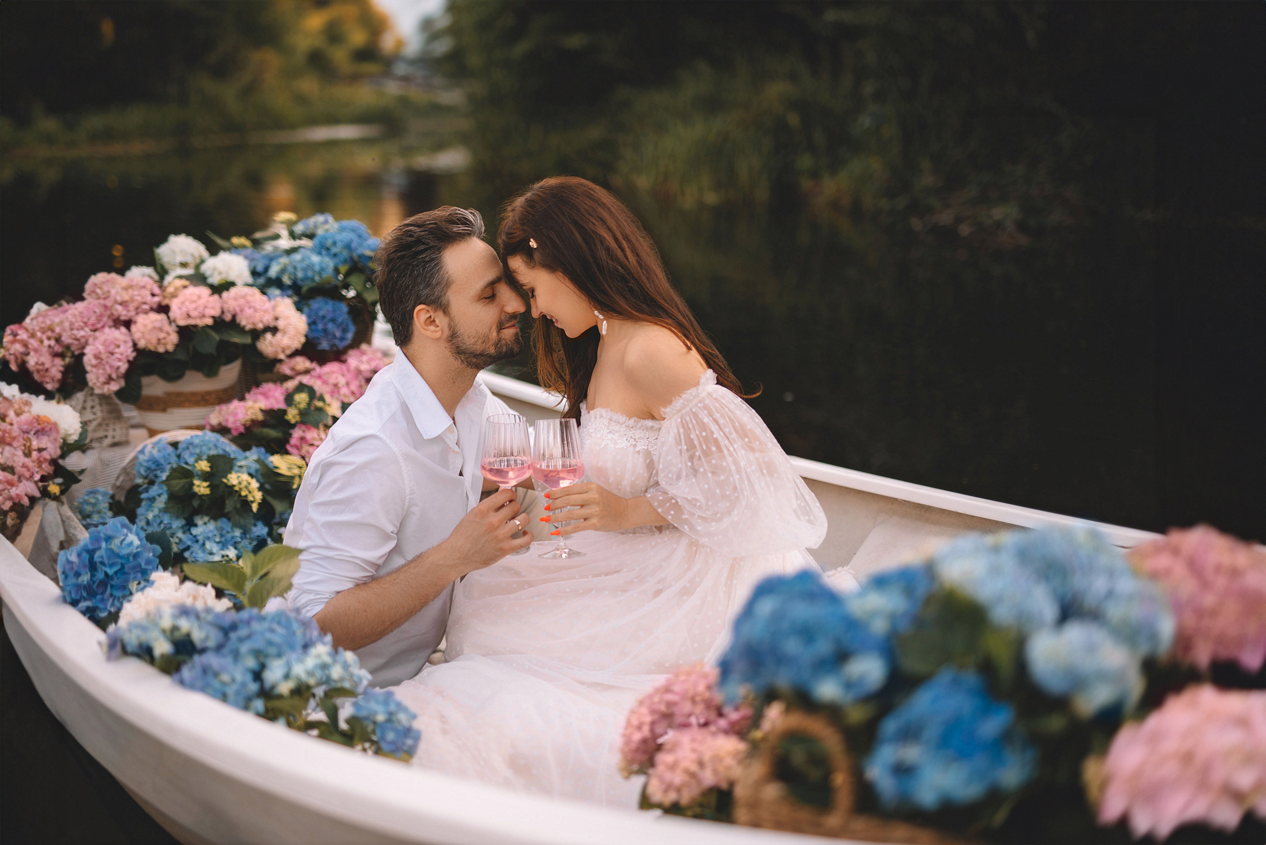 Фотодень с цветущей лодкой. Фотограф в Таллинне — портретные, семейные и детские фотосессии