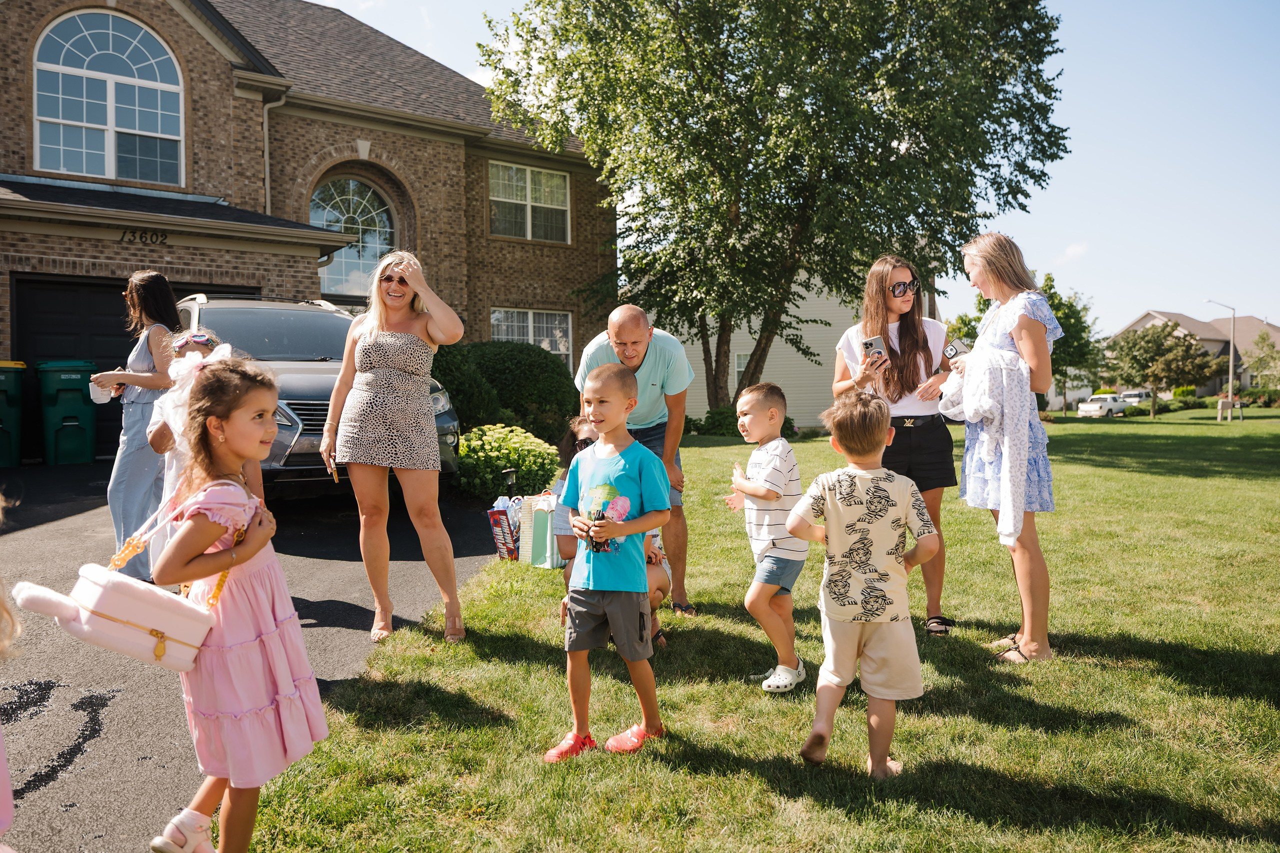 Birthday Party. Wedding family event photographer in Chicago Nick Yushevich