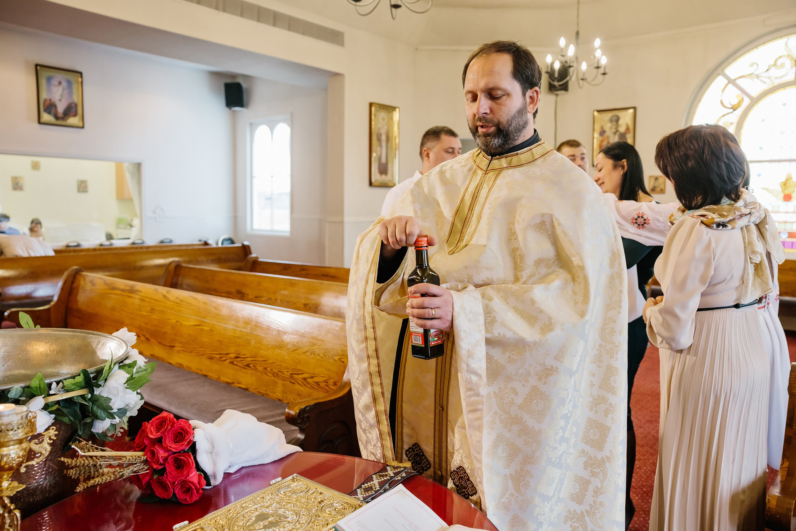 11.23.2024 Christening. Wedding family event photographer in Chicago Nick Yushevich