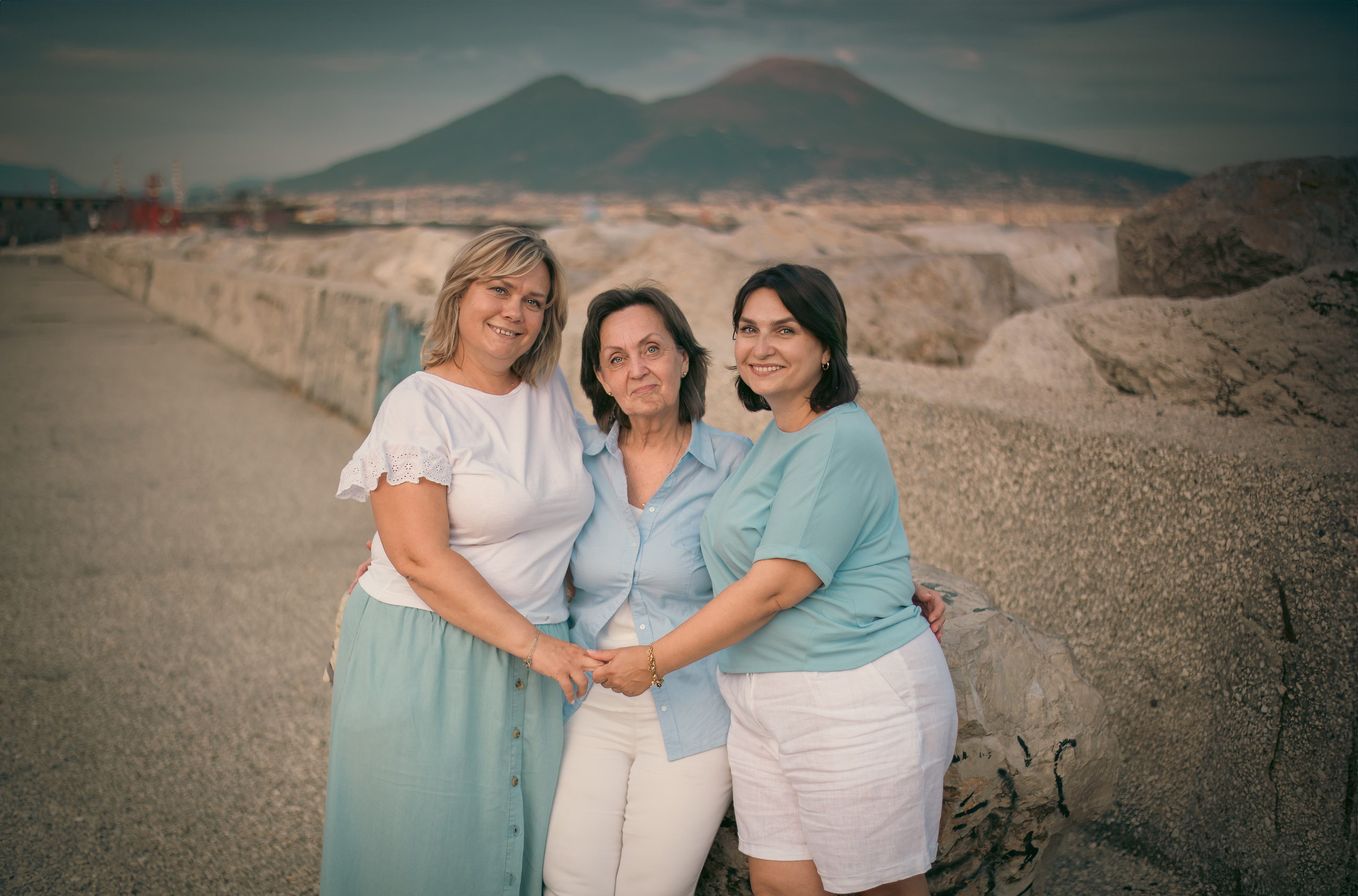 Семейная фотосессия для Катерины. Фотограф в Неаполе