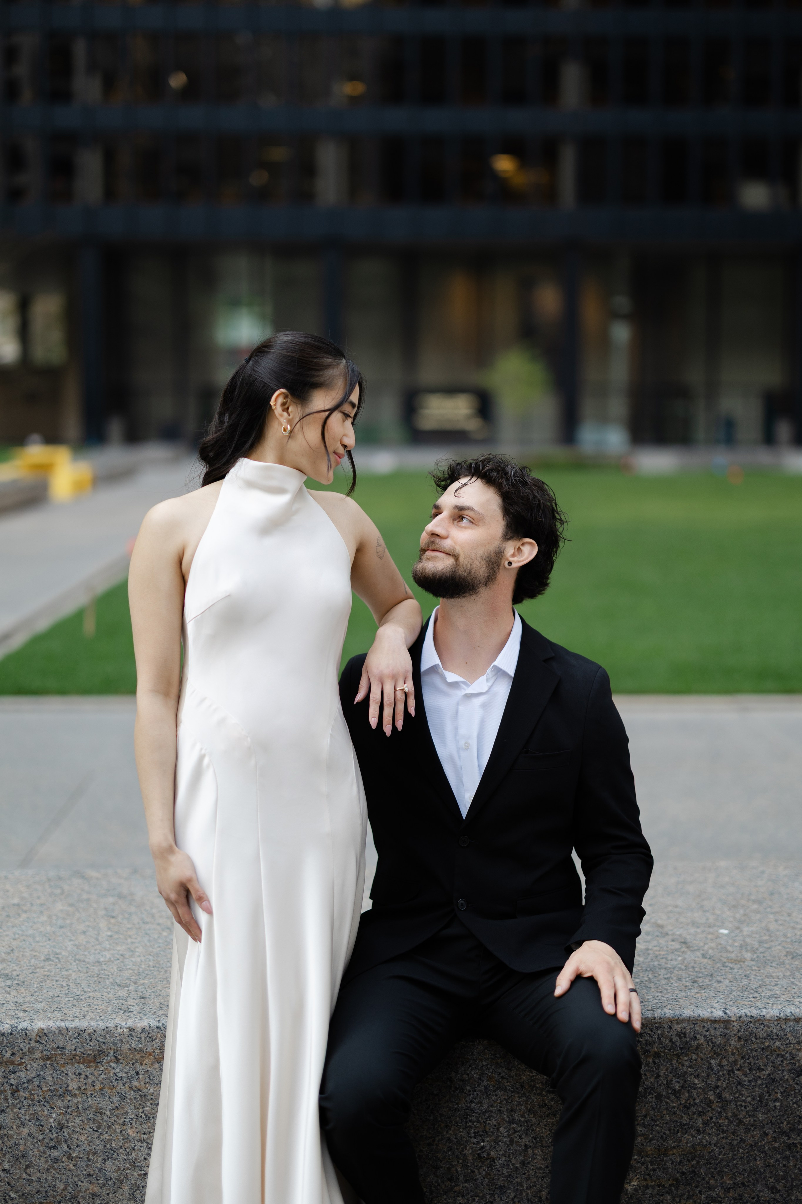 Engagement Session — Downtown Toronto. Anna Leb Photo