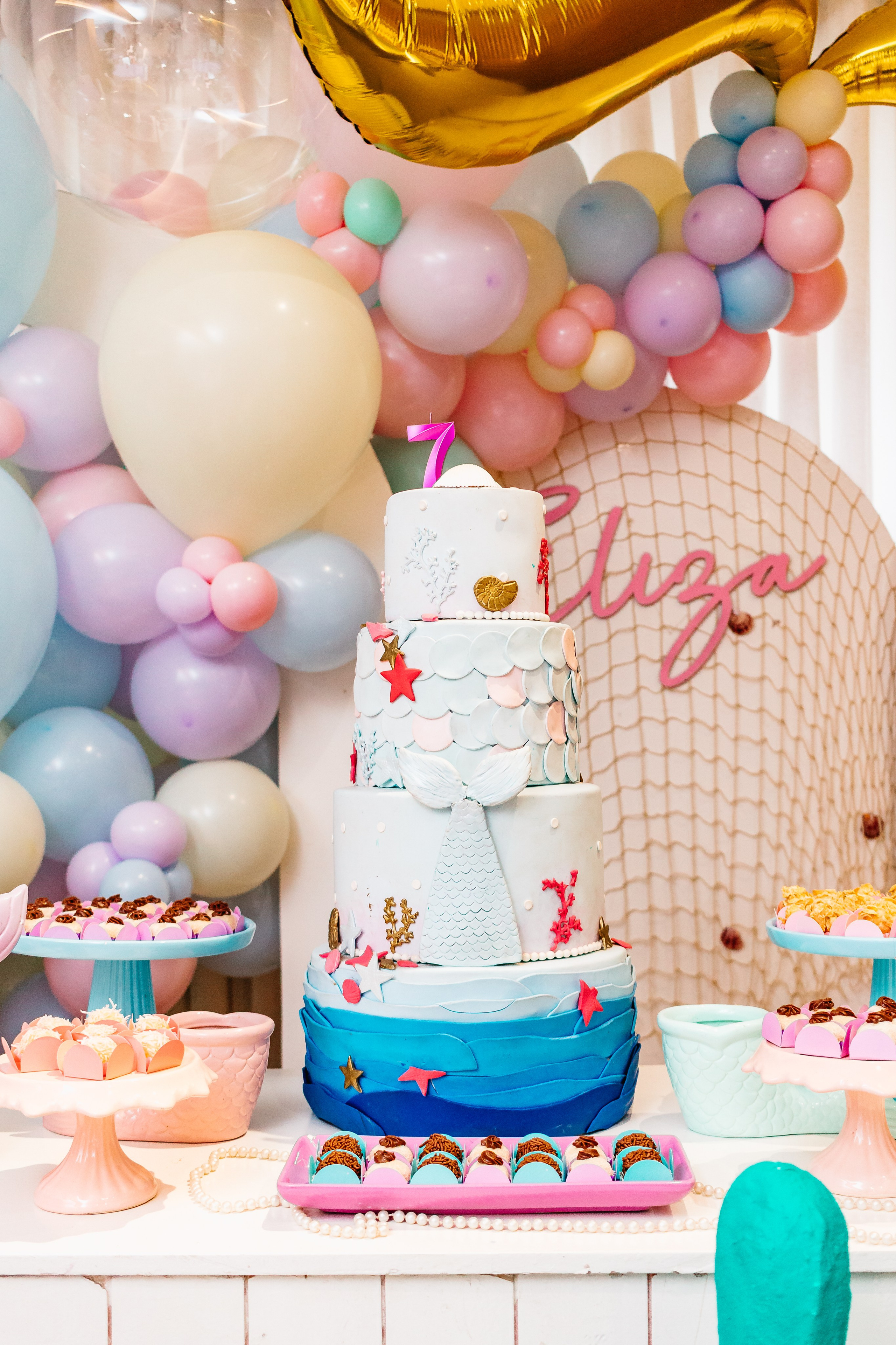 Eliza — Aniversário 7 anos. Principal