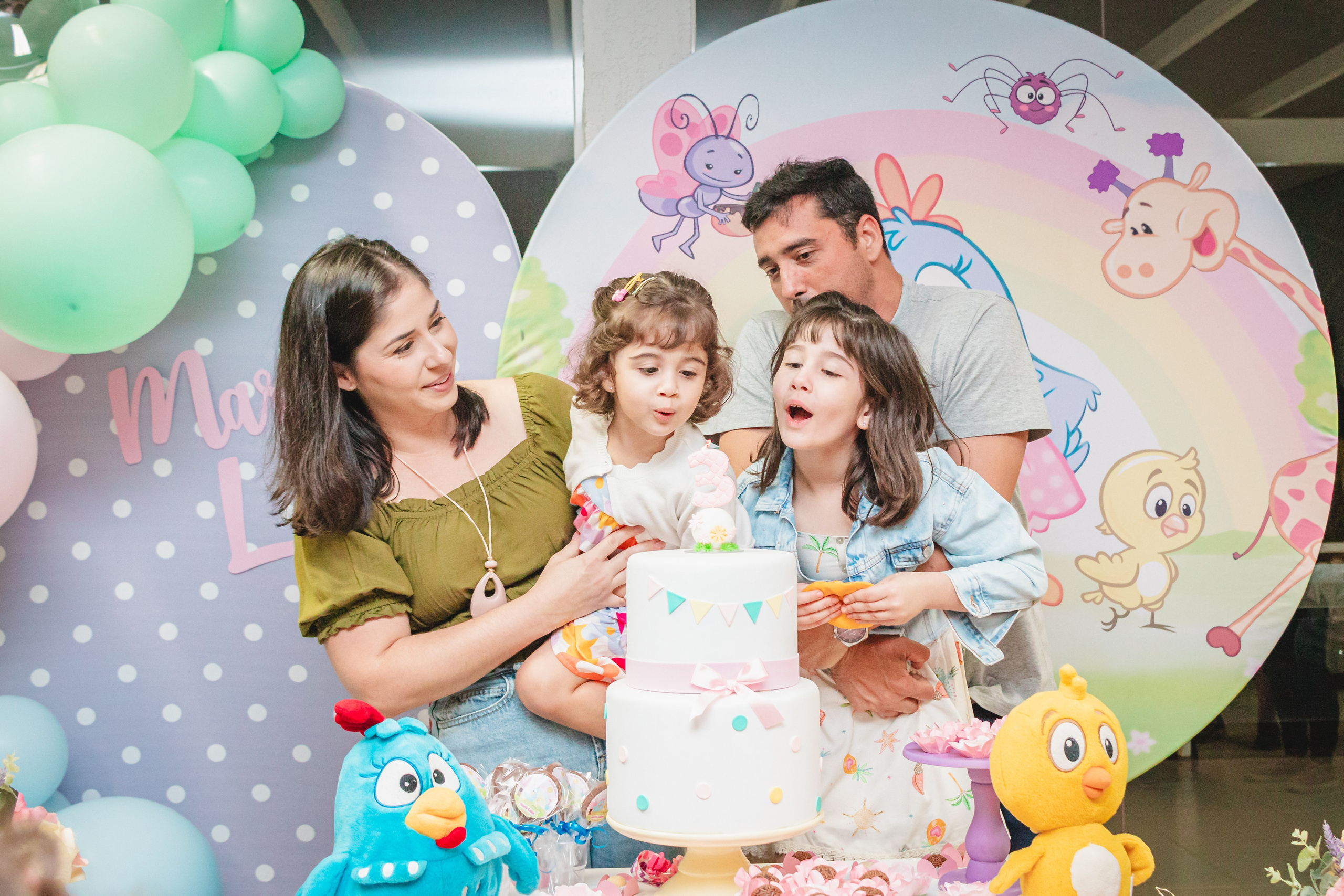 Maria Luiza — Aniversário 3 anos. Principal