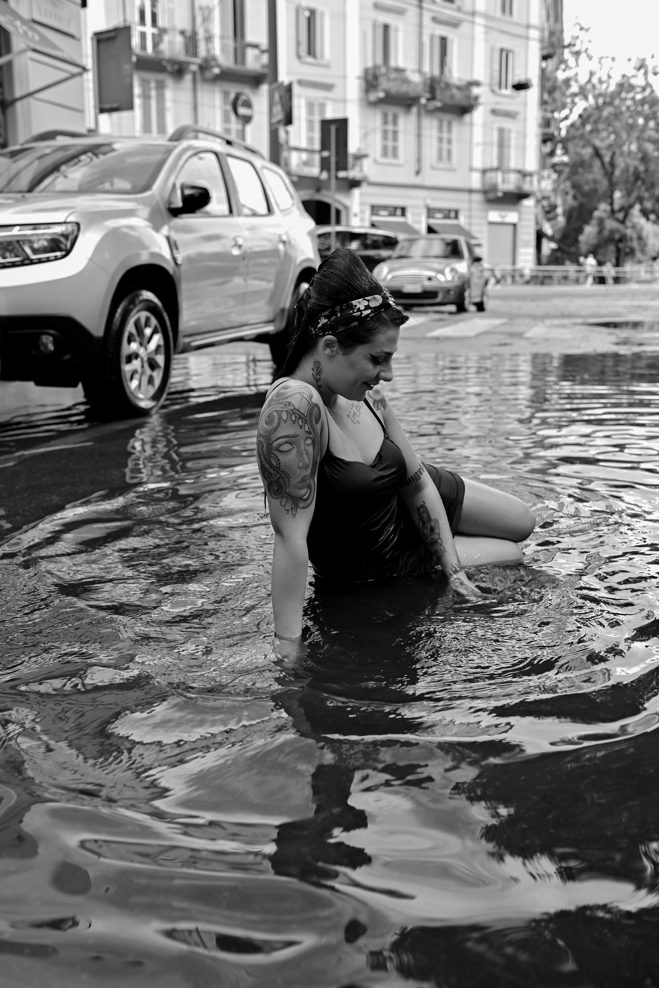 Scatti per far andare l’acqua di traverso all’ex
