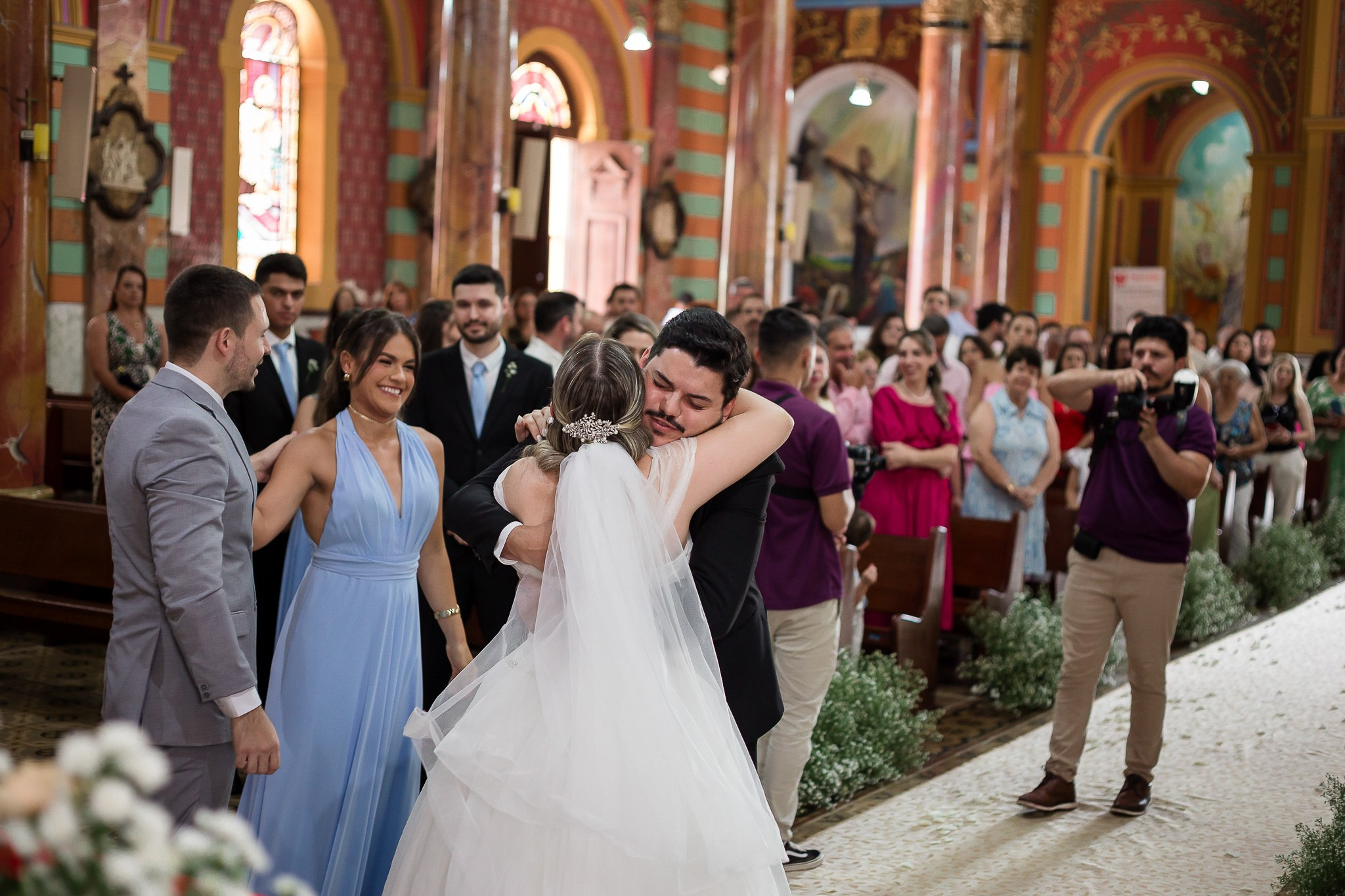 NETO E NAYARA CERIMONIAL COMPLETO. Fotógrafo de casamento