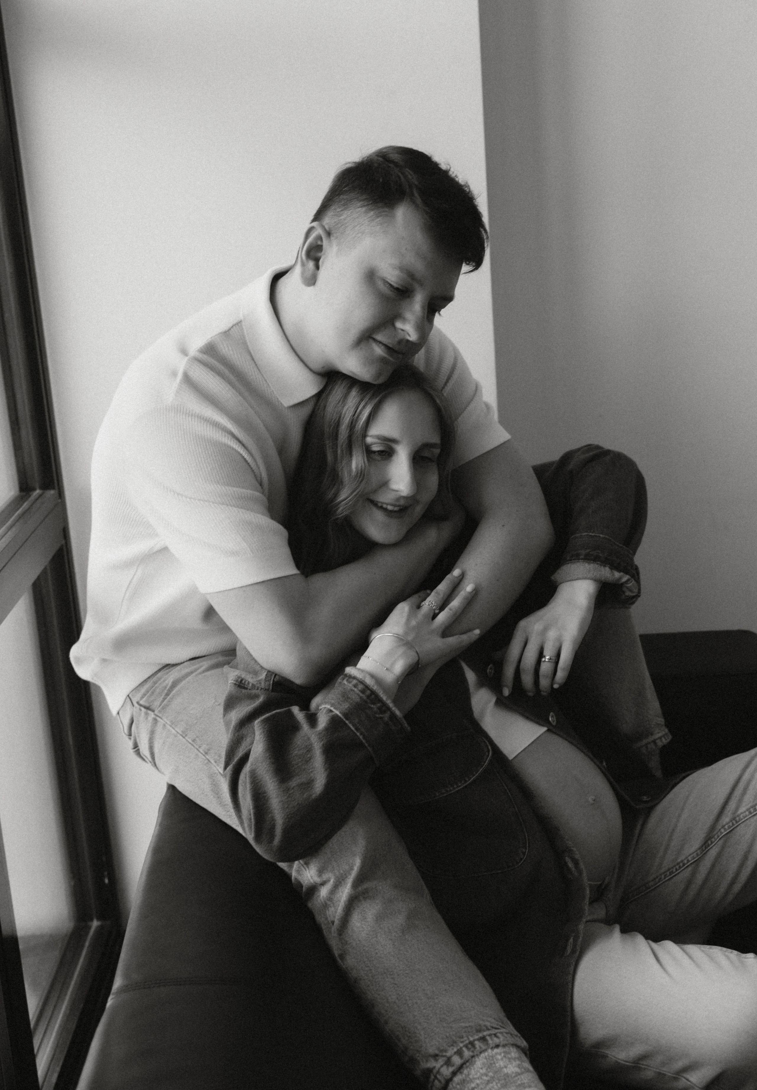 Laukimo fotosesija studijoje | su Marta ir Šarūnu. Vestuvių ir šeimų fotografė Lena Bondarenko / belove photo