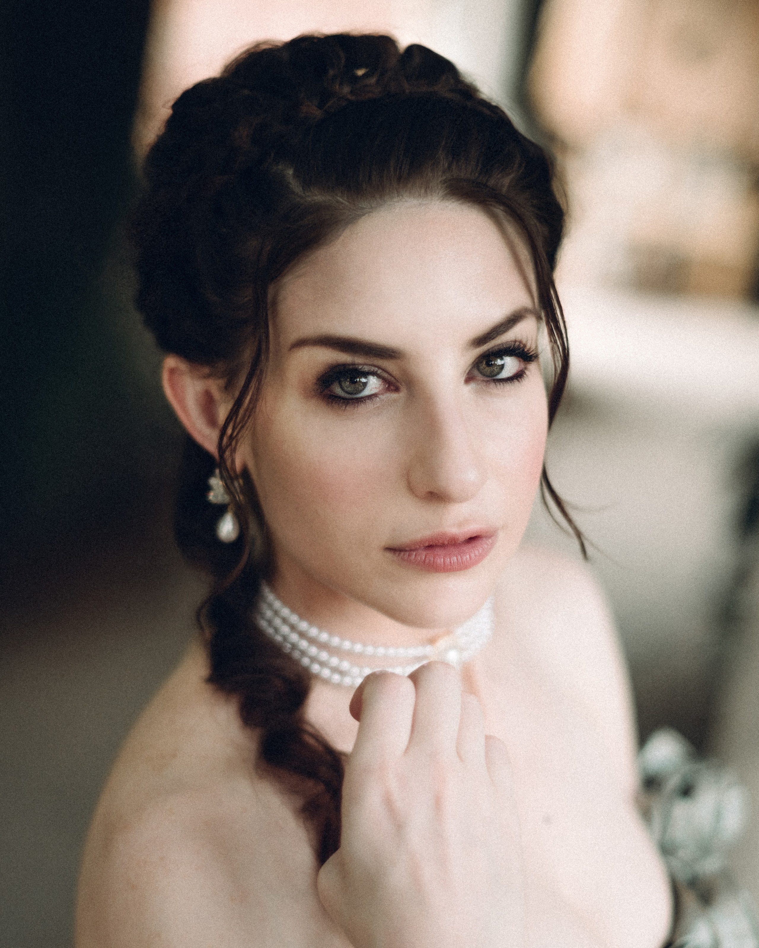 Outlander Inspired Photoshoot in an Overgrown Garden. Moth & Moss Photography