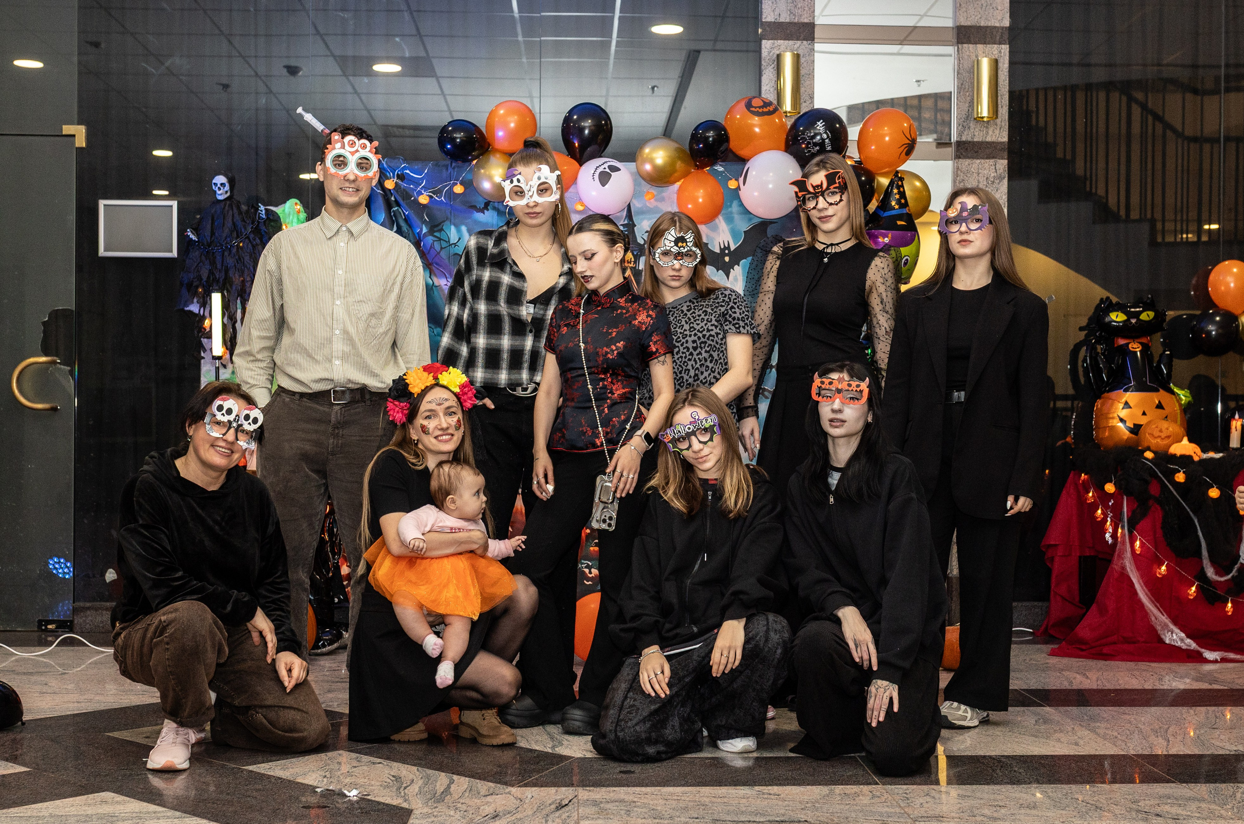 Leo dance studio Helloween 2025. Семейный и детский фотограф в Варшаве Мила Бобровская