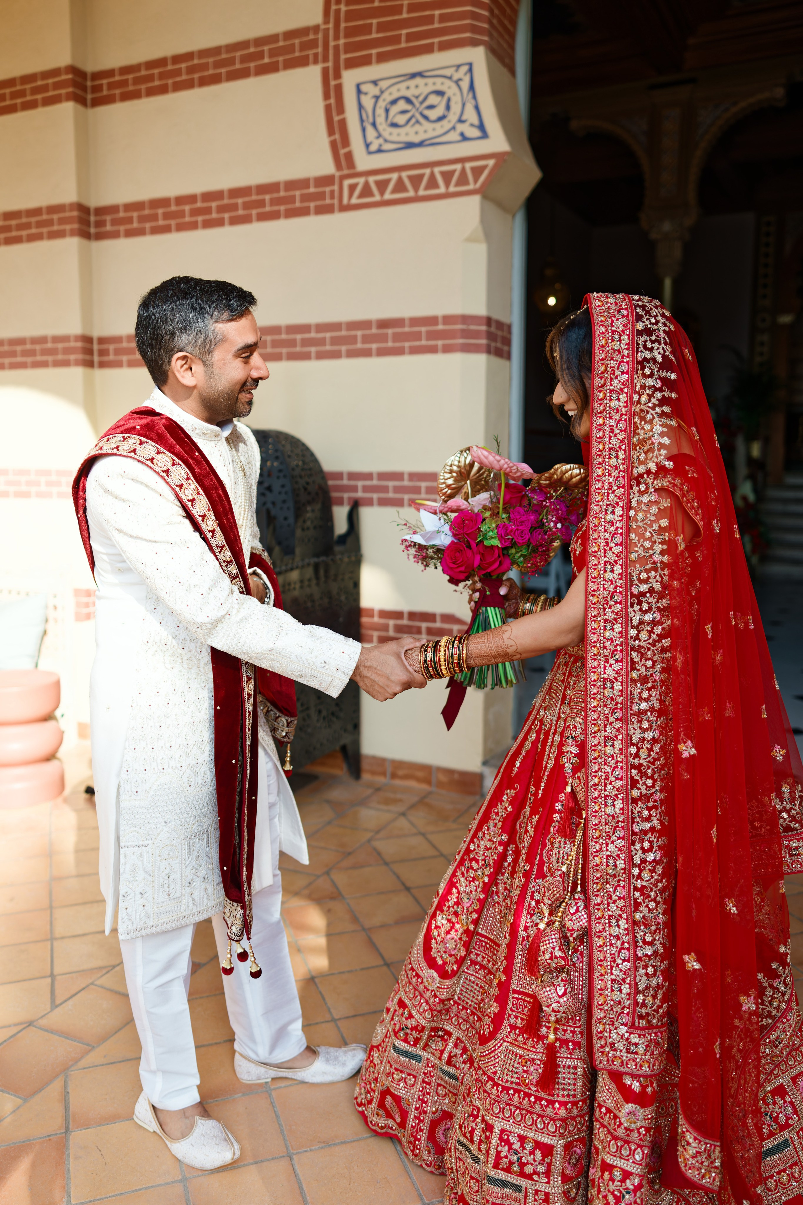 Indian wedding at Gran Villa Rosa, Barcelona