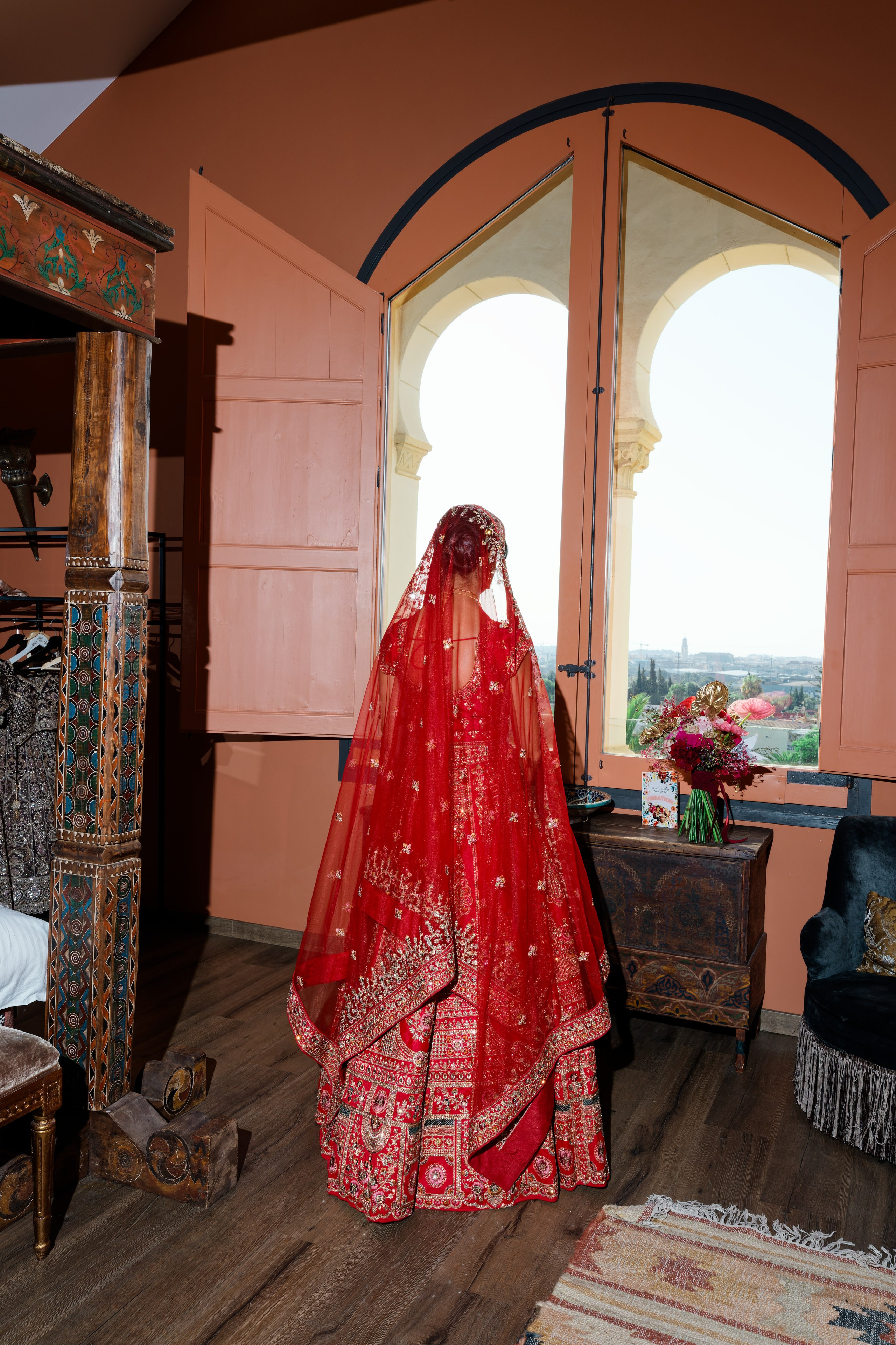 Indian wedding at Gran Villa Rosa, Barcelona