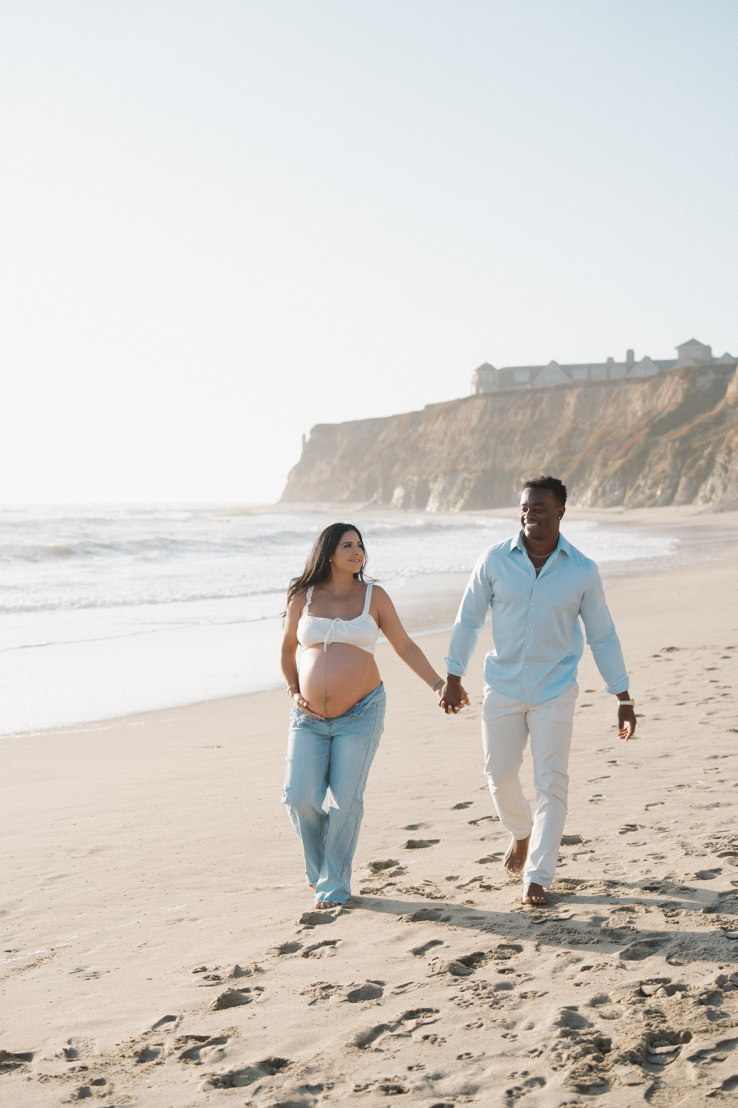 Candice Maternity Session at Half Moon Bay. Soulo Photography | San Francisco Bay Area Based Photographer