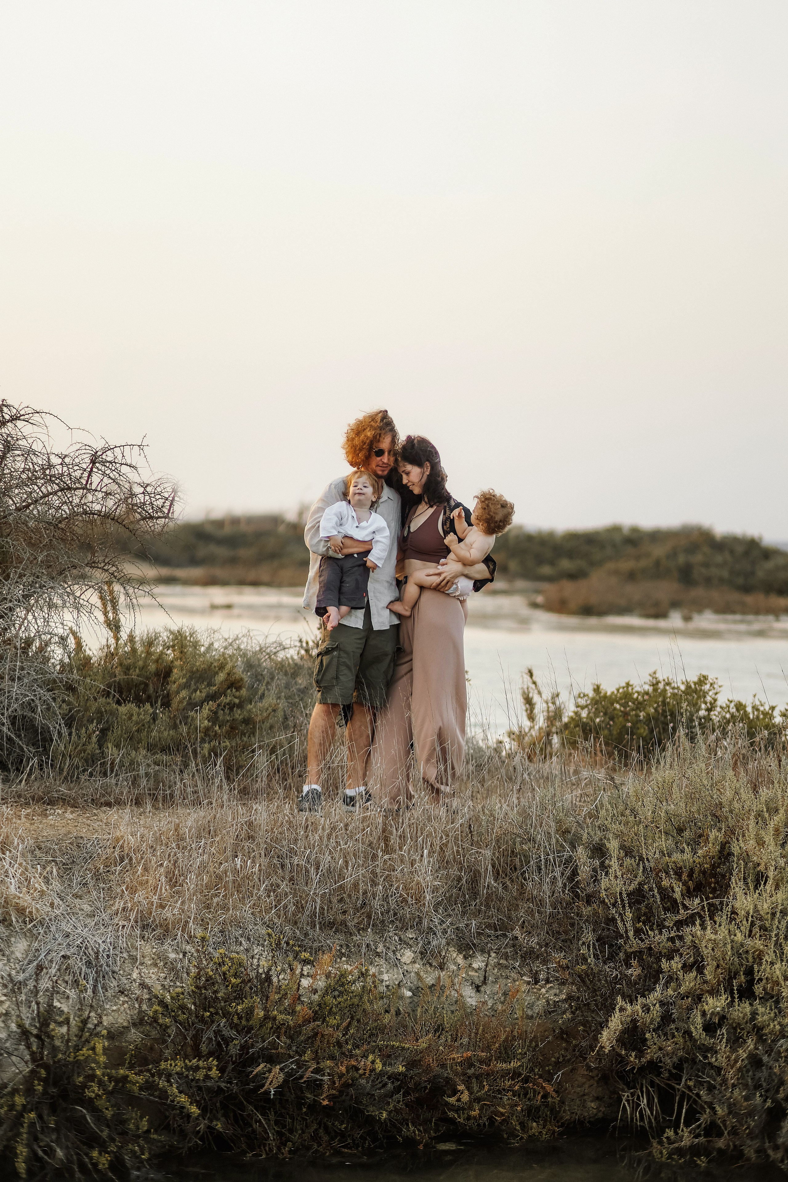 Little curls in Atlit. Family photographer in Israel