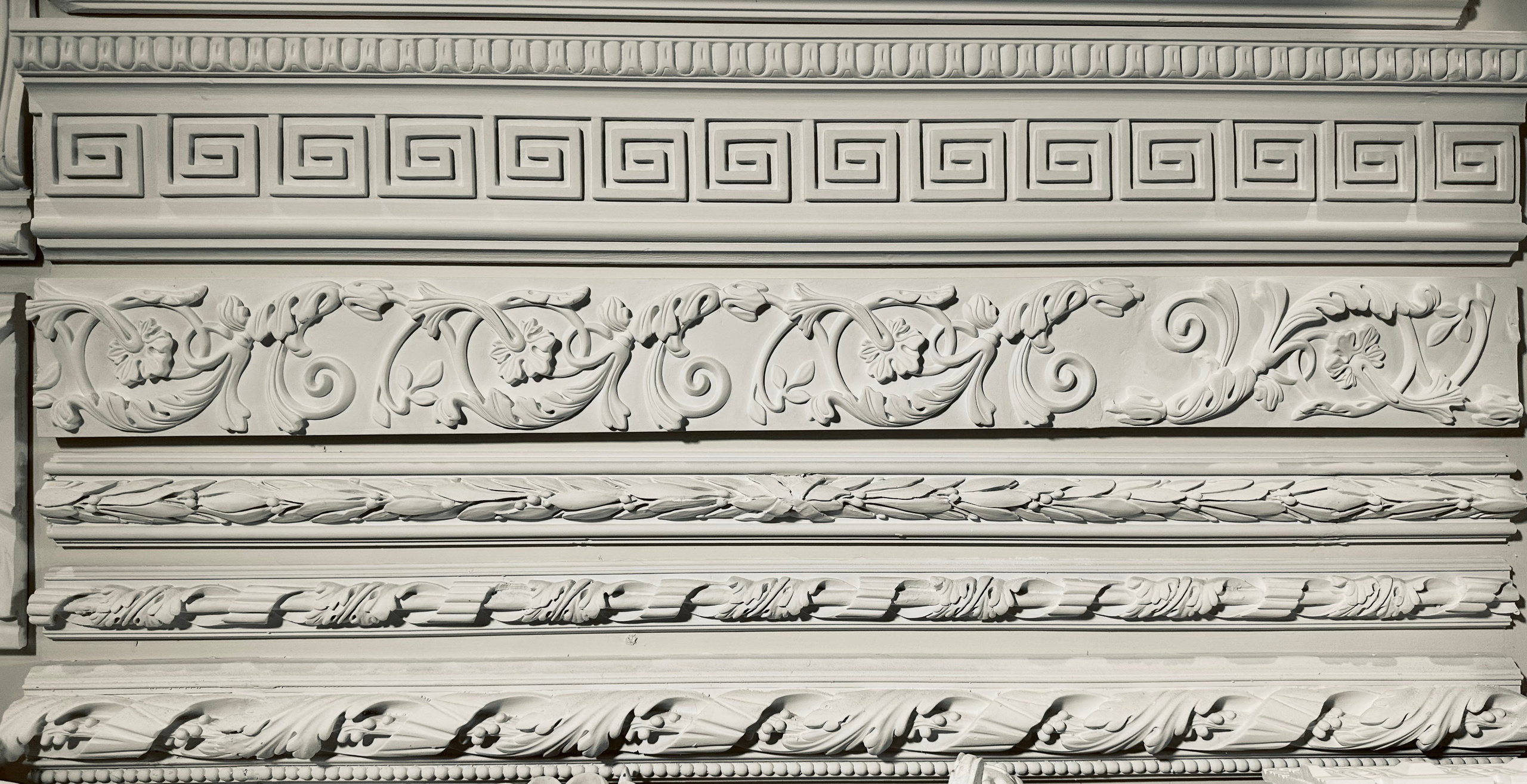 Panel Moldings. Plaster molding