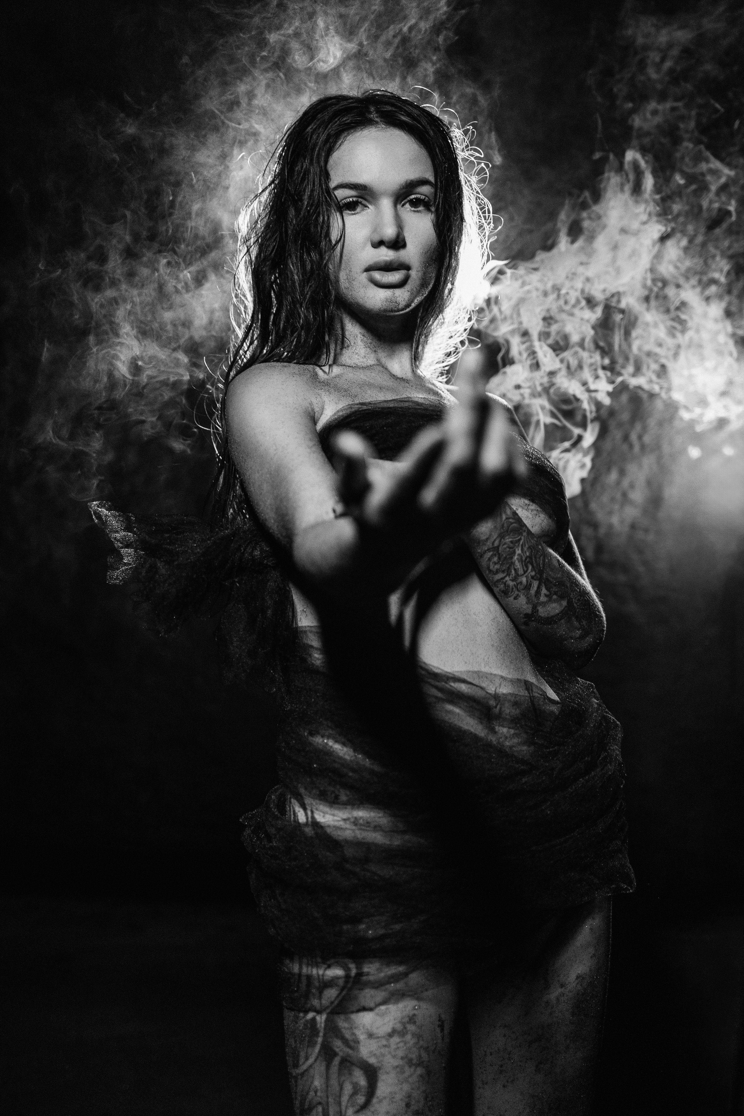 Black Angel. Профессиональный фотограф Нурмиева Вероника