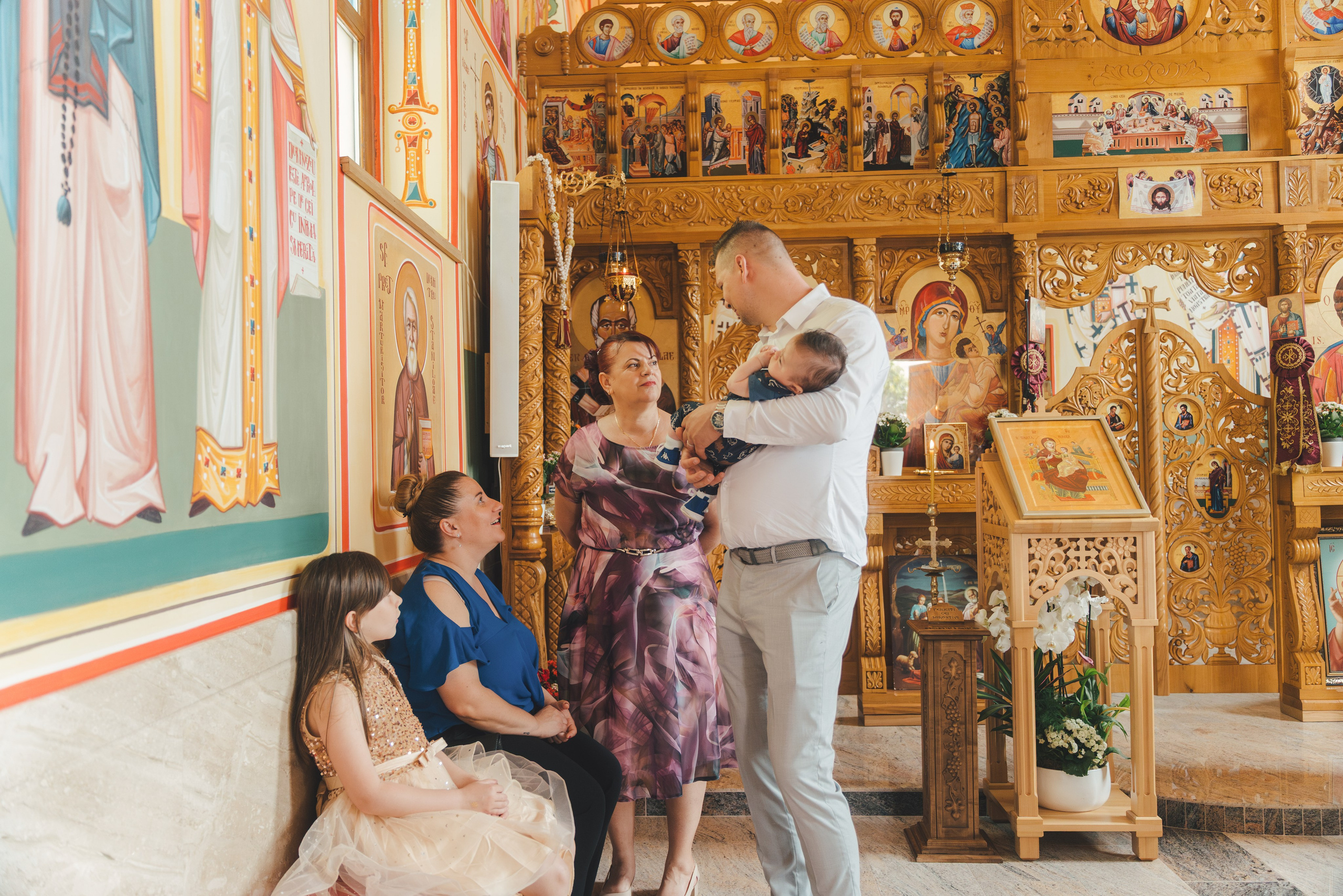 Théo Andrei`s Christening