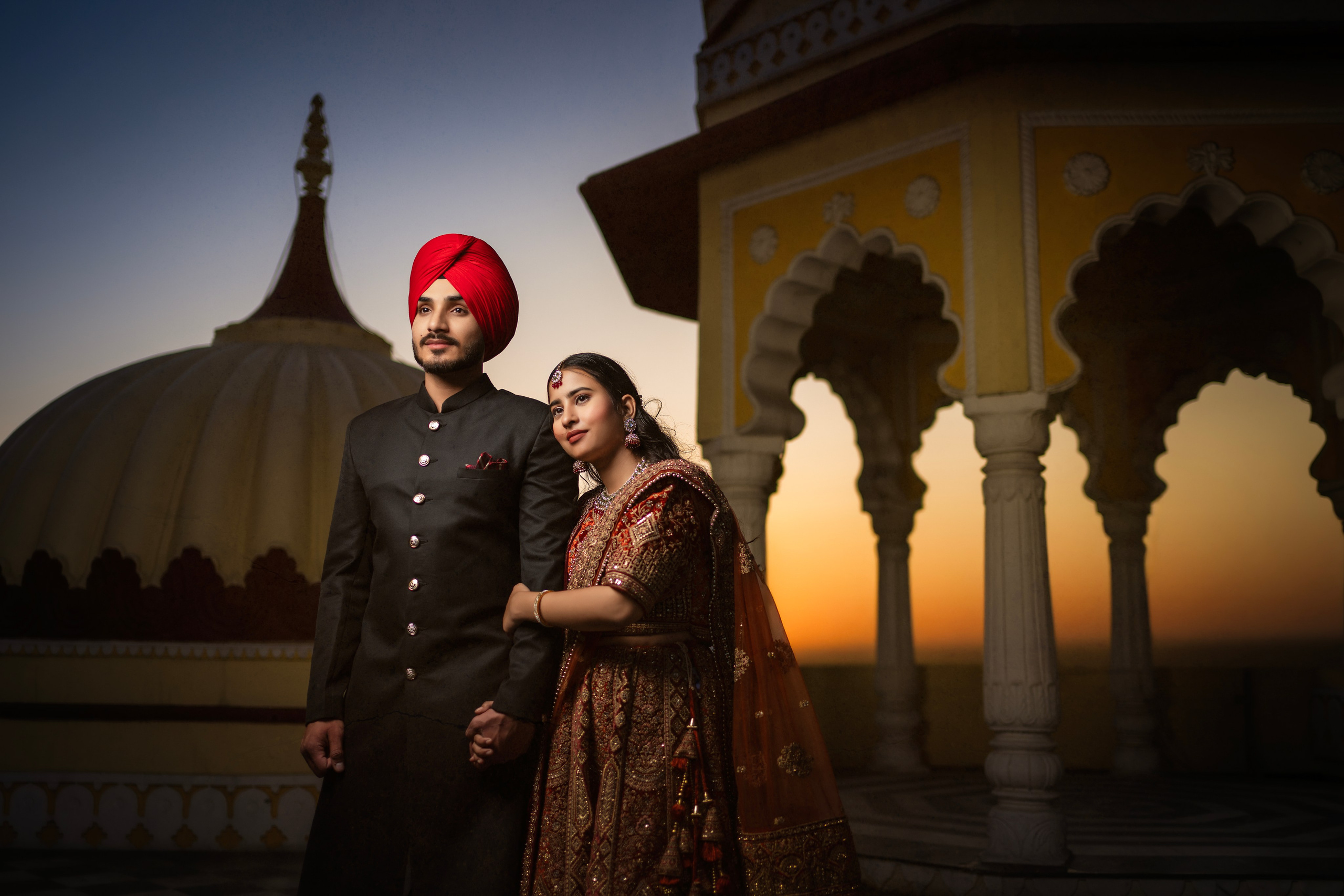 Varinder & Param at Noor Mahal. Studio Kunal Photography