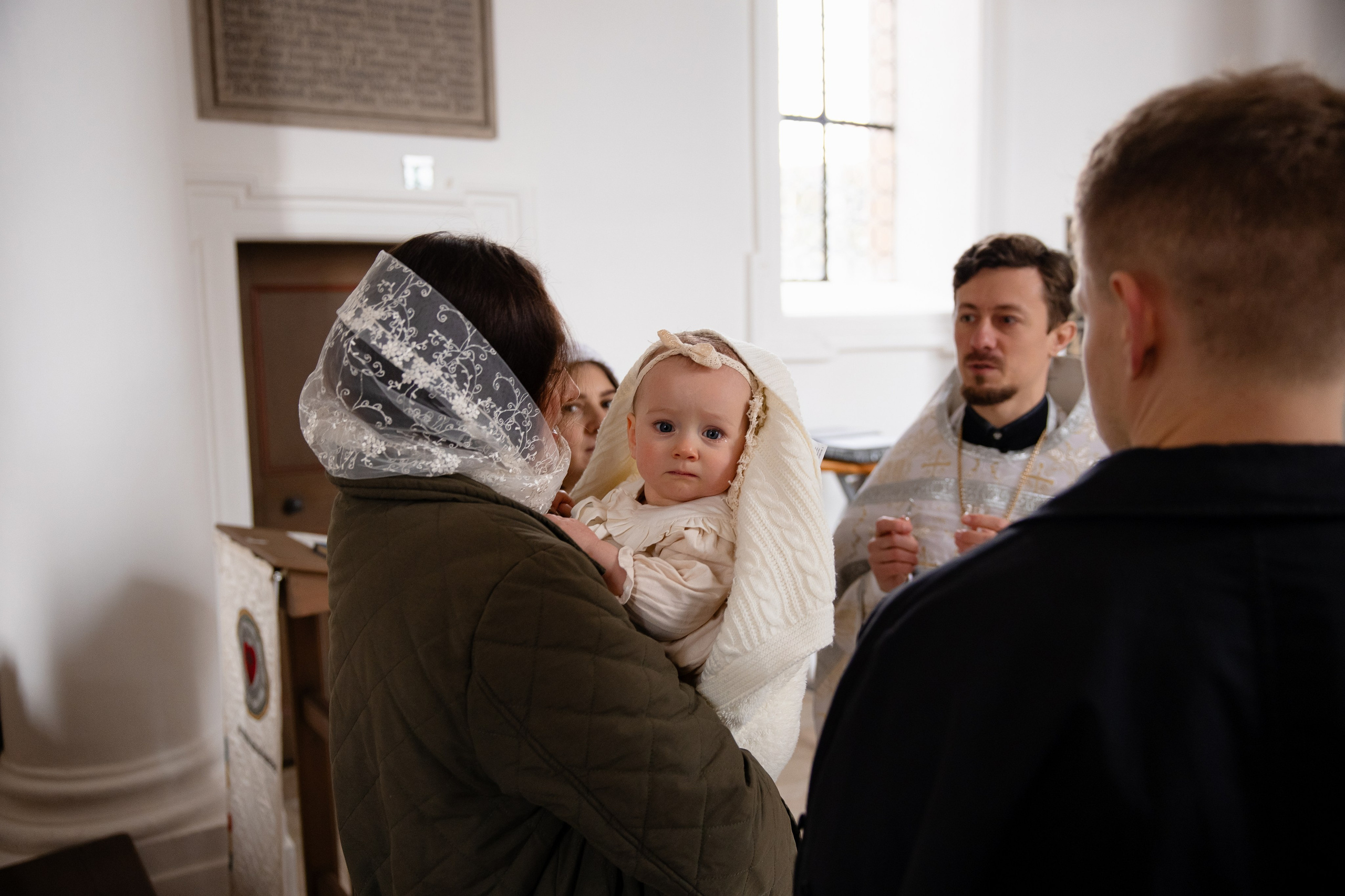 Хрещення Єсенії. Весільний, сімейний фотограф Варшава