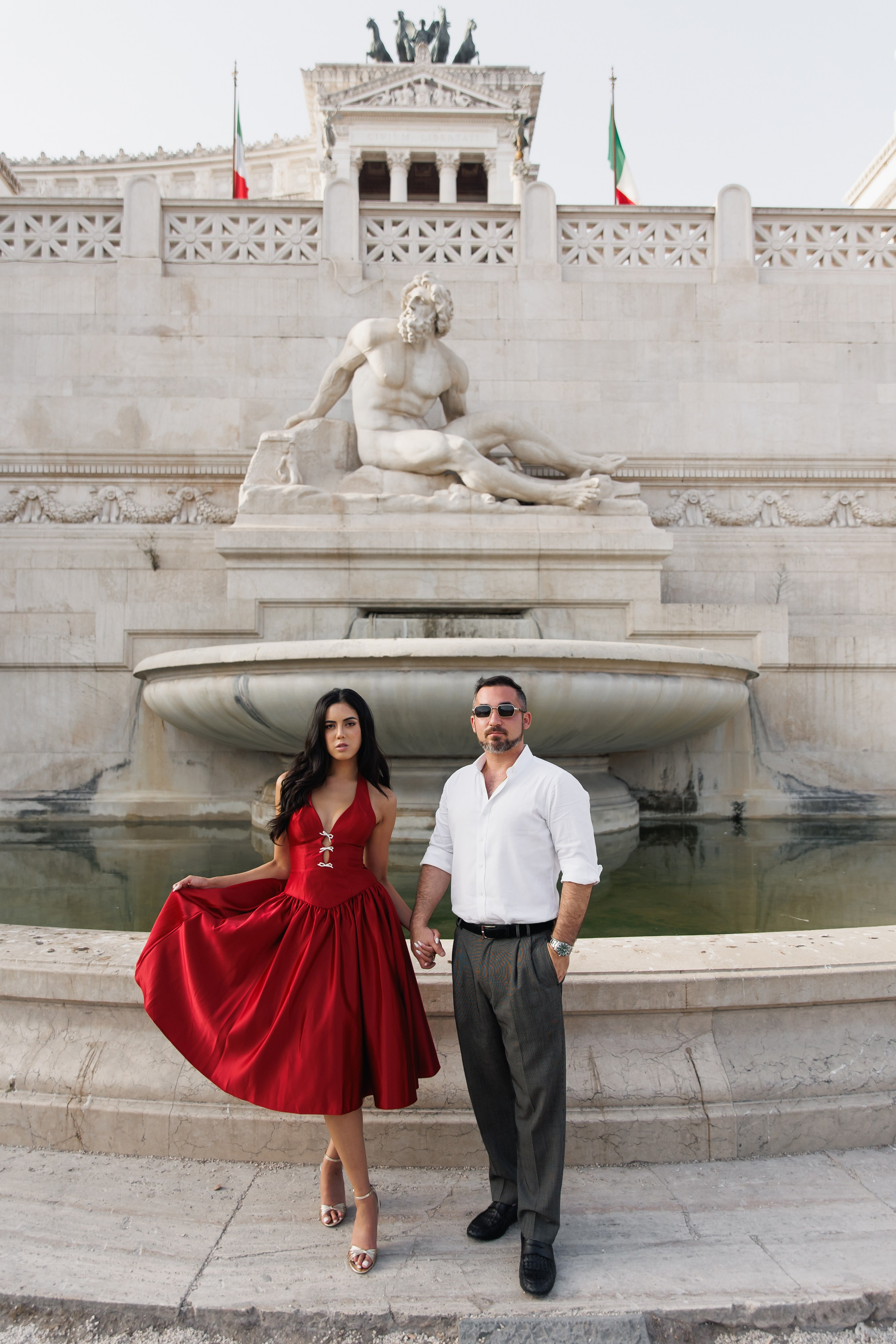 Veroniva & Dean. Wedding Photographer Rome Tuscany Como Sicily Puglia Amalfy Italy- Oksana Savenchuk
