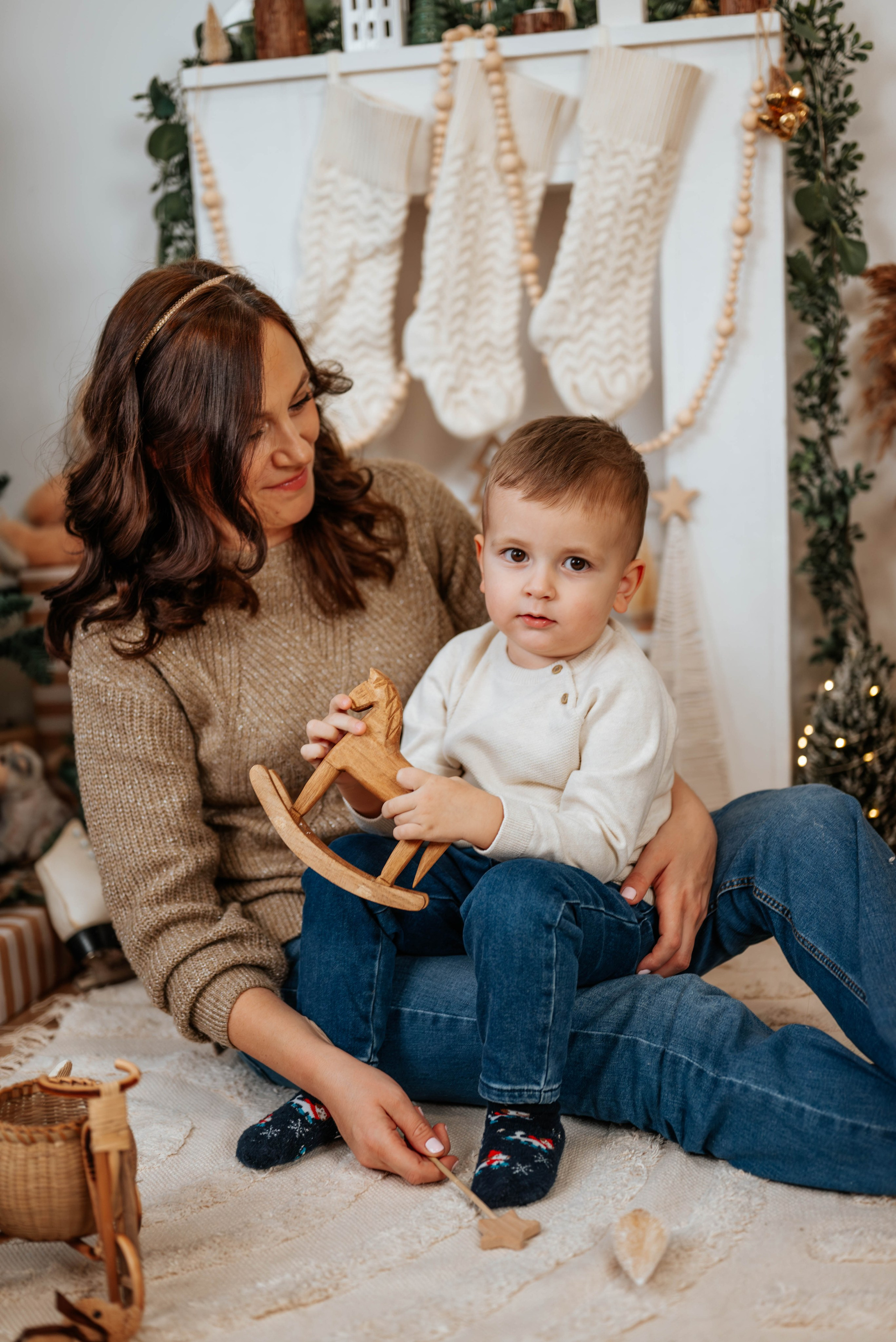 Miloševići - novogodišnje fotografisanje. Dečiji i porodični fotograf