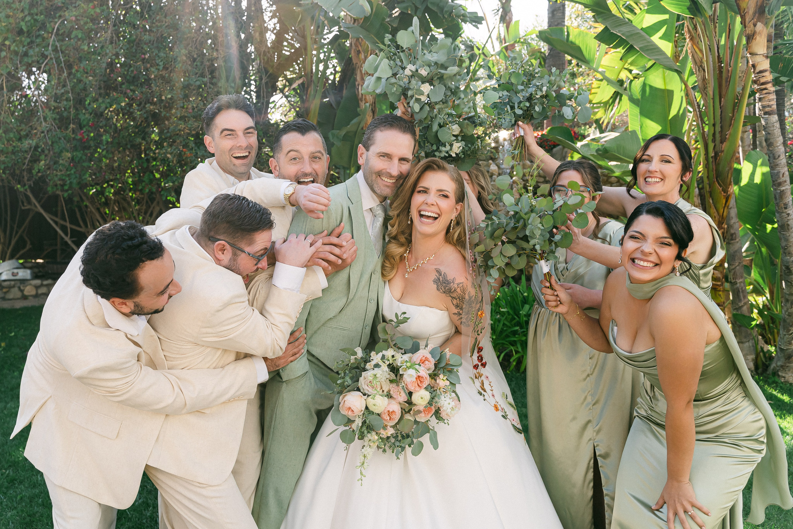 Mark & Caroline. Babich Weddings