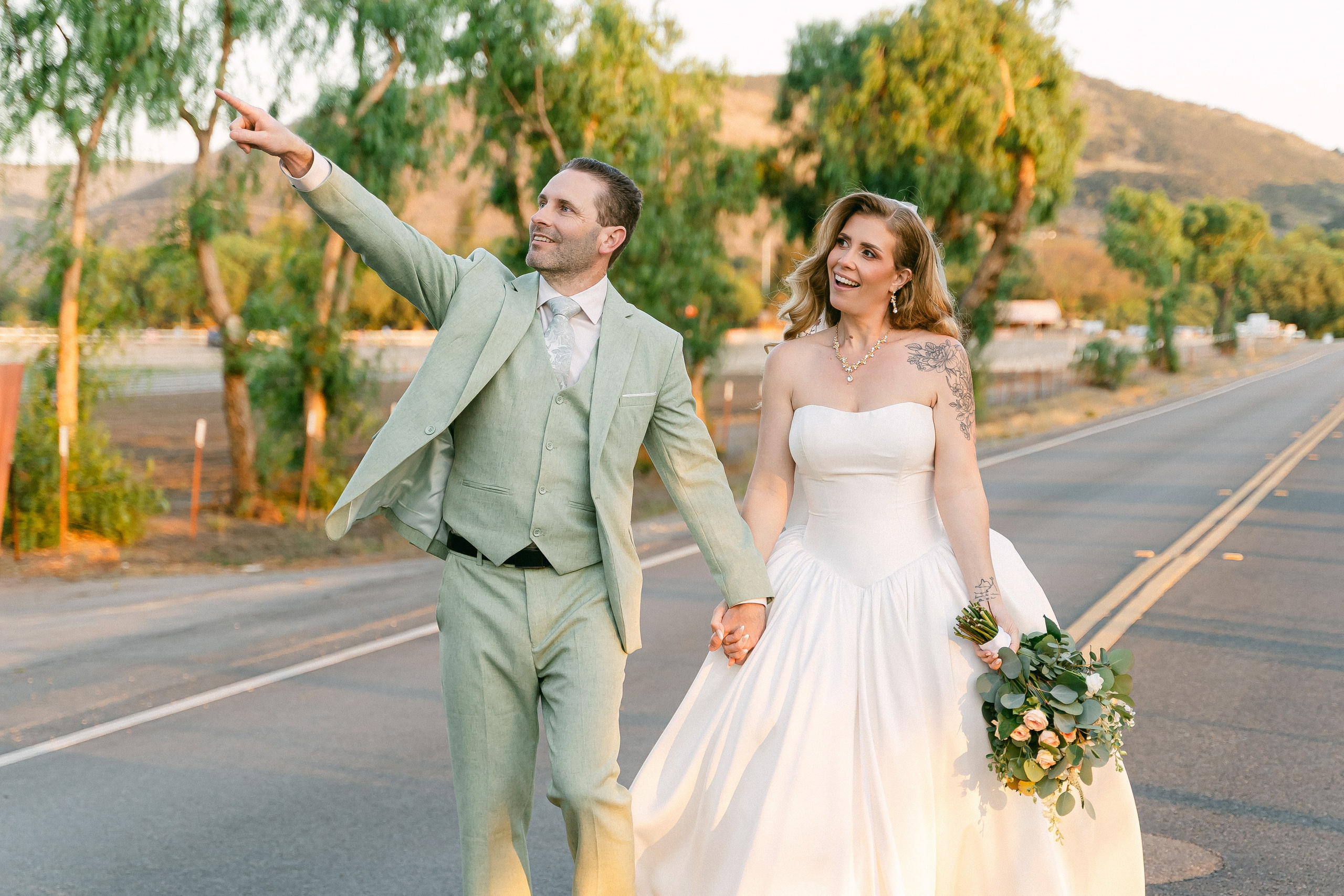 Mark & Caroline. Babich Weddings