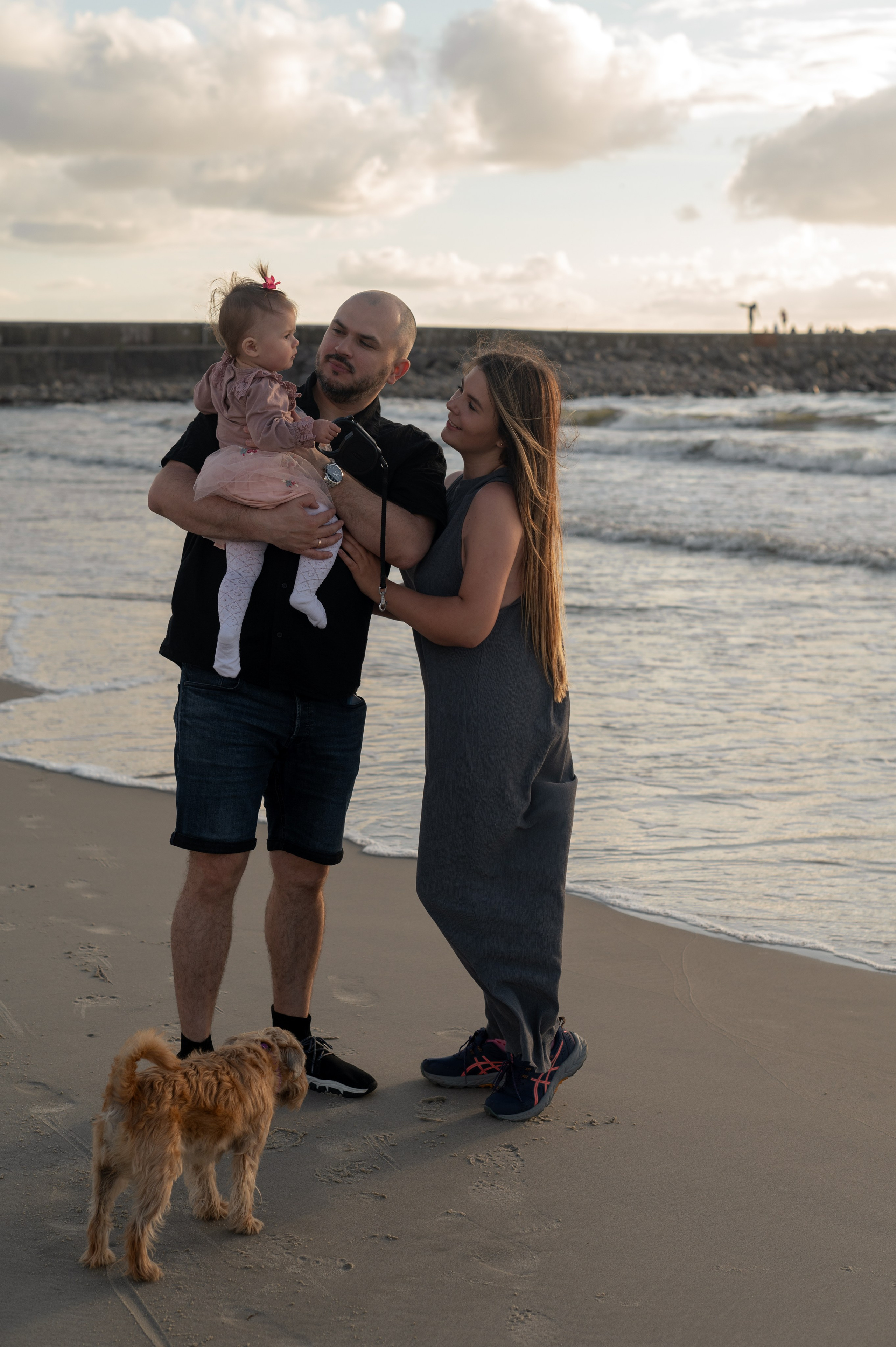 Семейная фотосессия море Калининград Зеленоградск. Фотограф в Калининграде Анна Пошкус