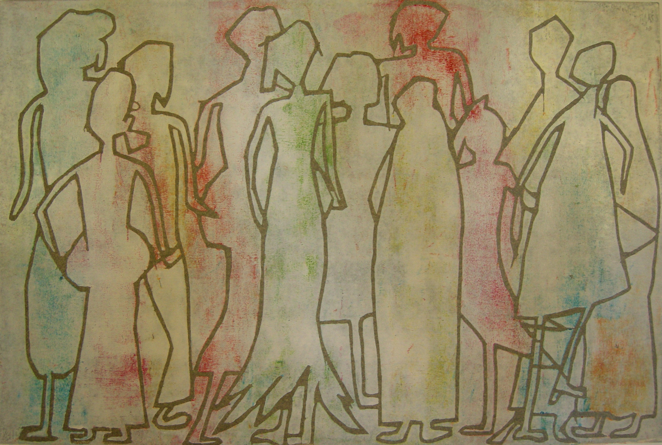 12-wir, 2020 - 40x60 auf Papier 60x80