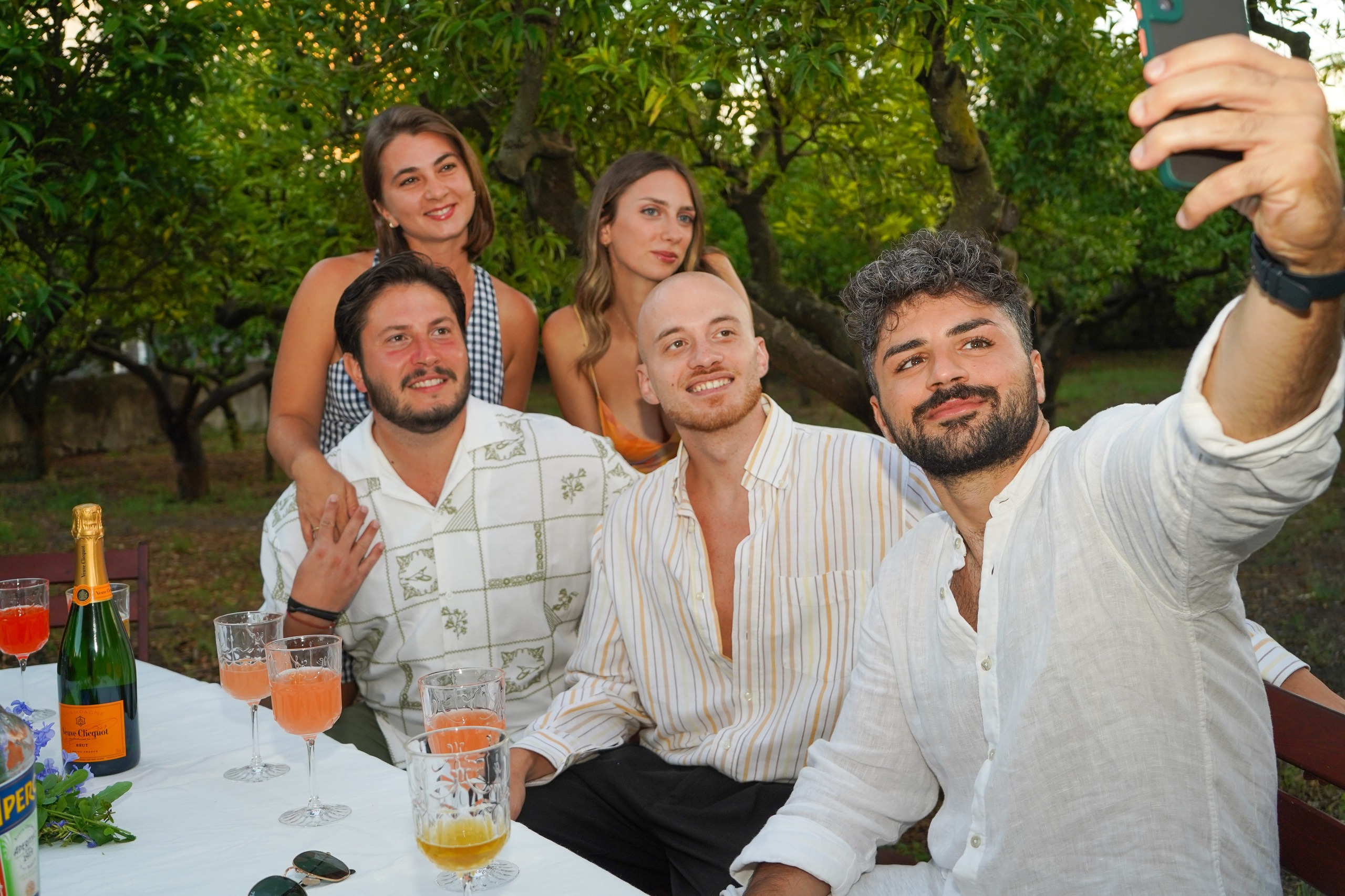 Compleanno in giardino. Fotografo eventi Napoli