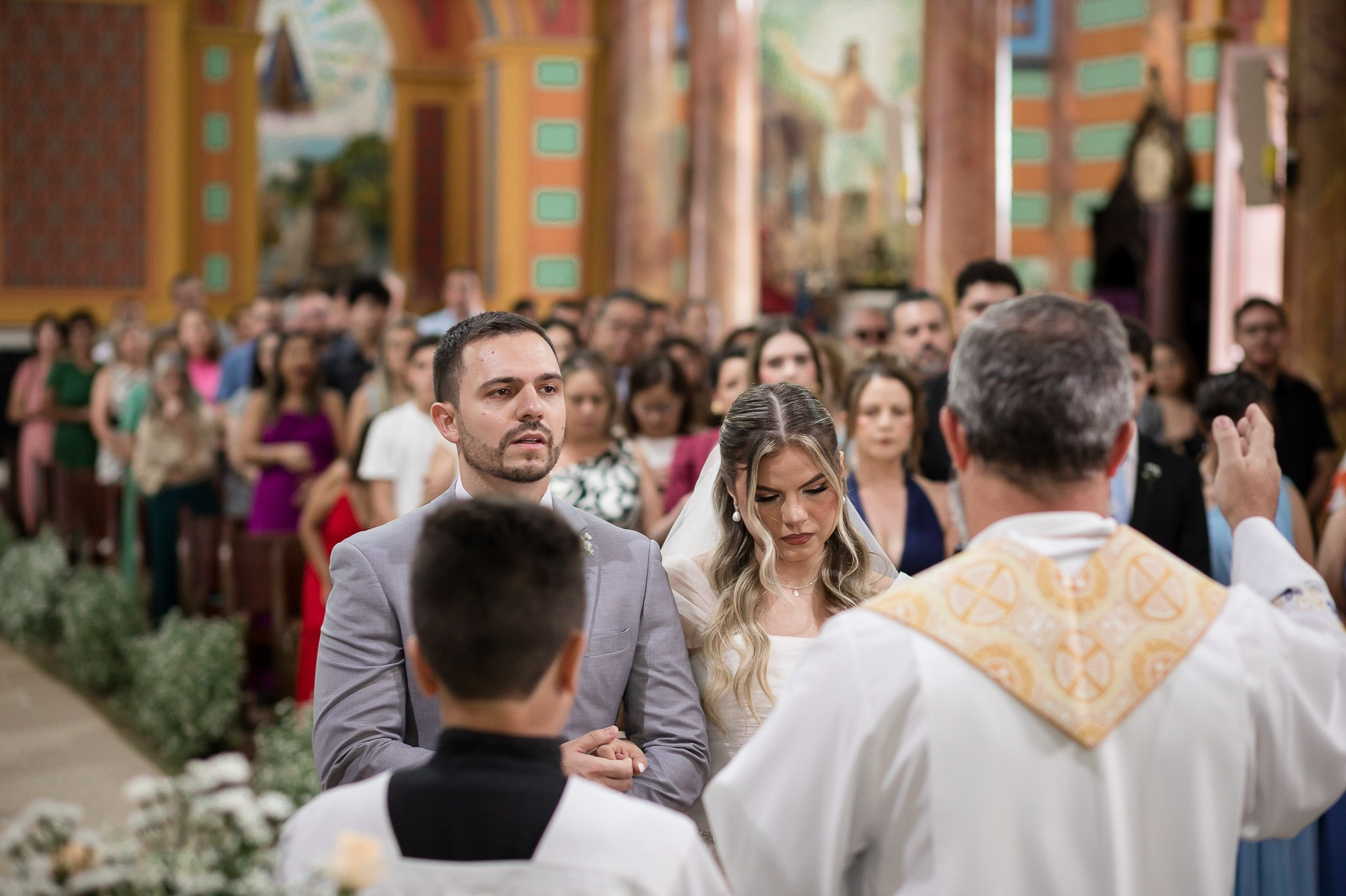 NETO E NAYARA CERIMONIAL COMPLETO. Fotógrafo de casamento