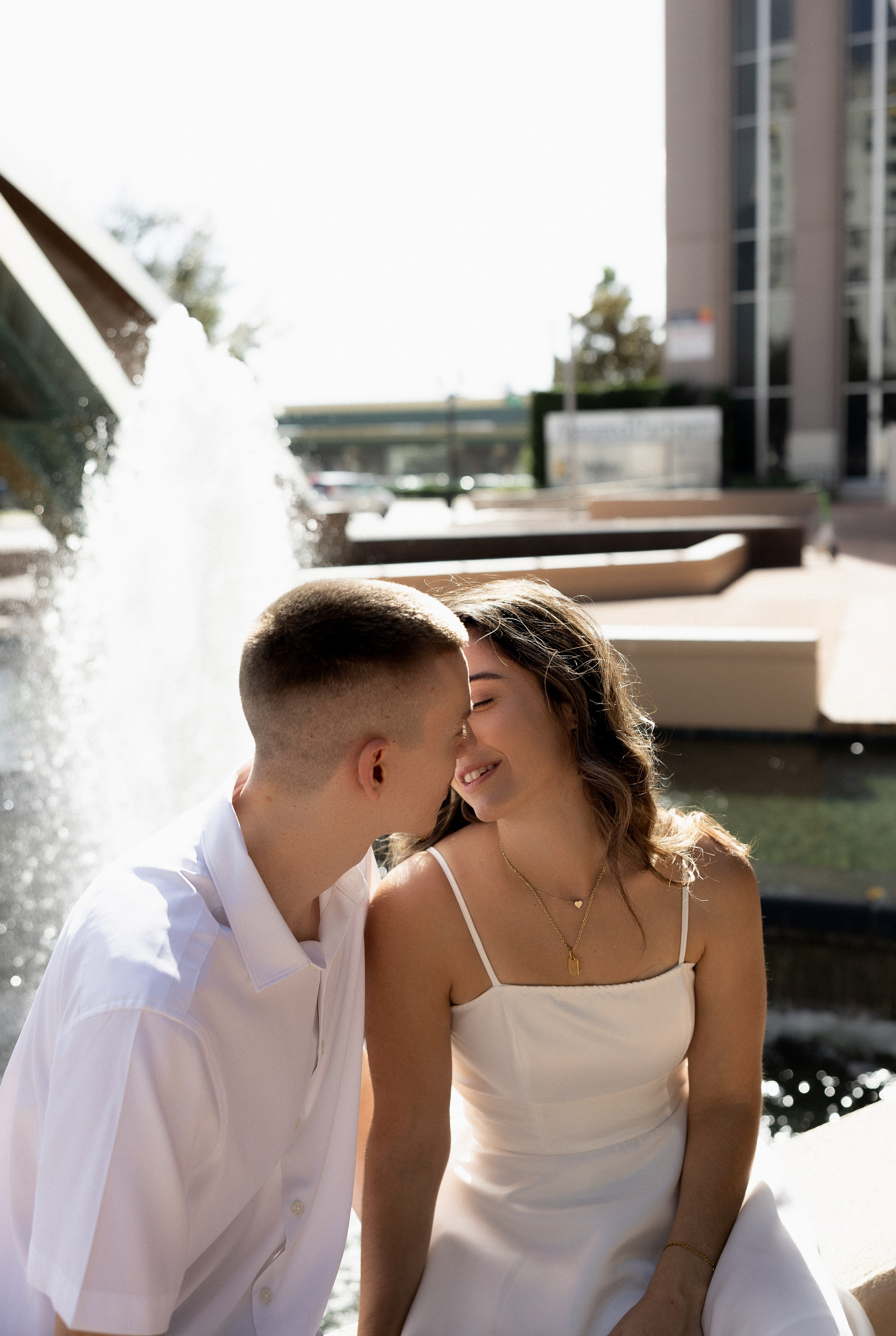 Engagement Photoshoot in the city. Photographer Anastasia Nagibina