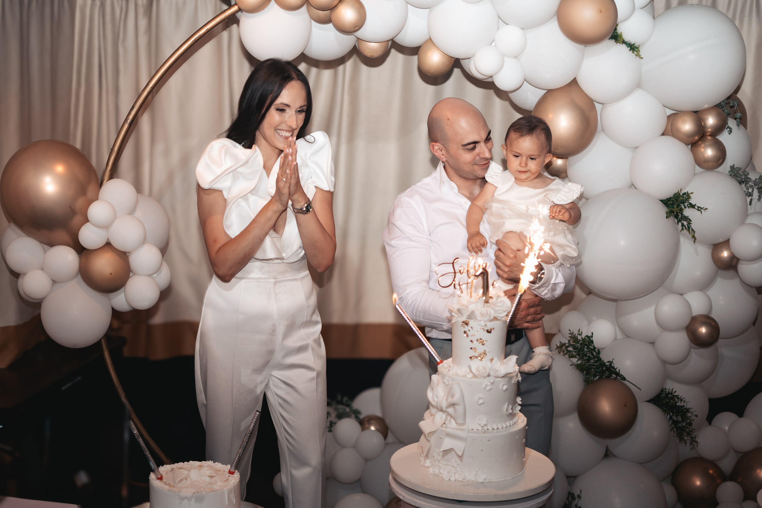 Sofija, krštenje i rođendan. BambinaaPhotography