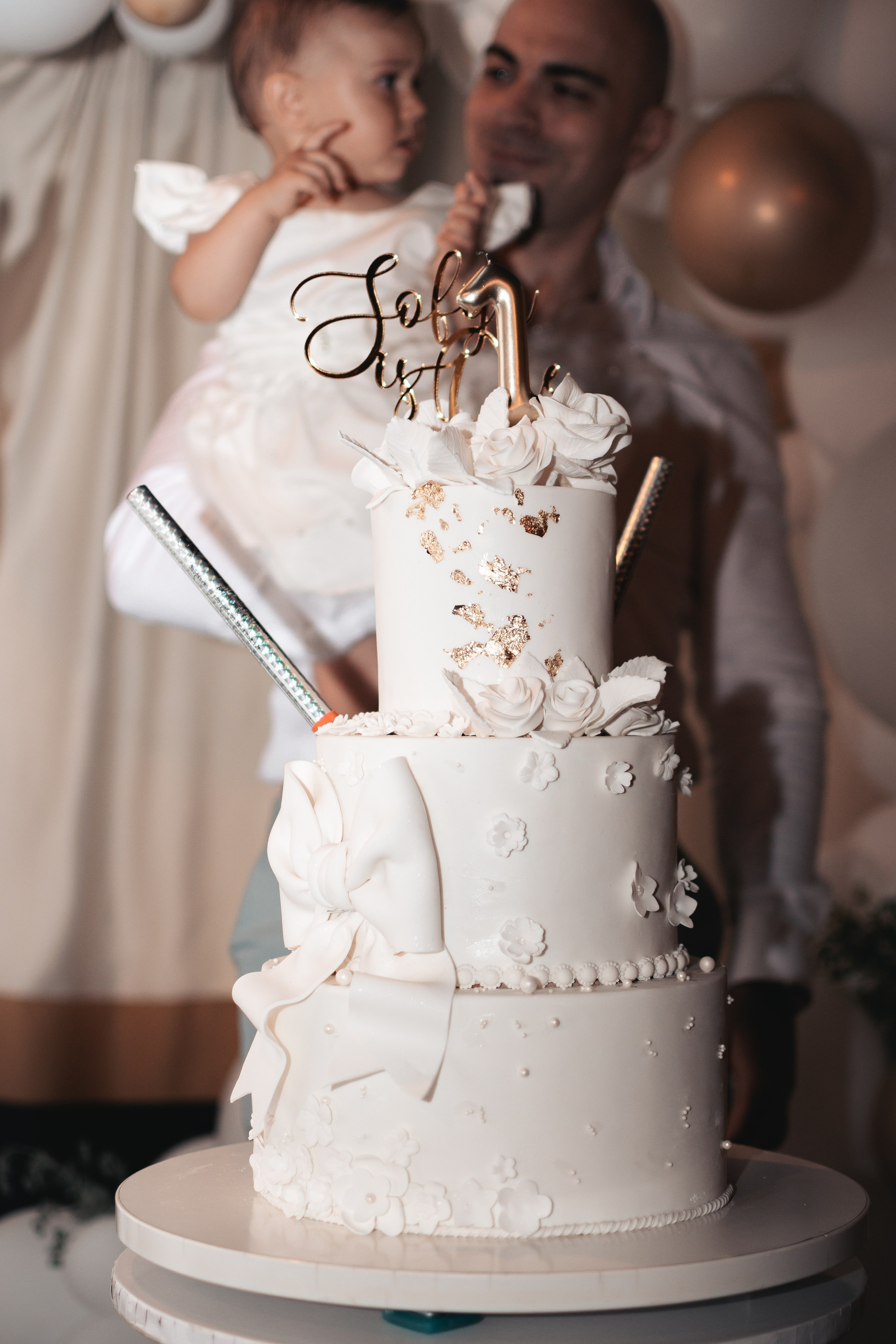 Sofija, krštenje i rođendan. BambinaaPhotography