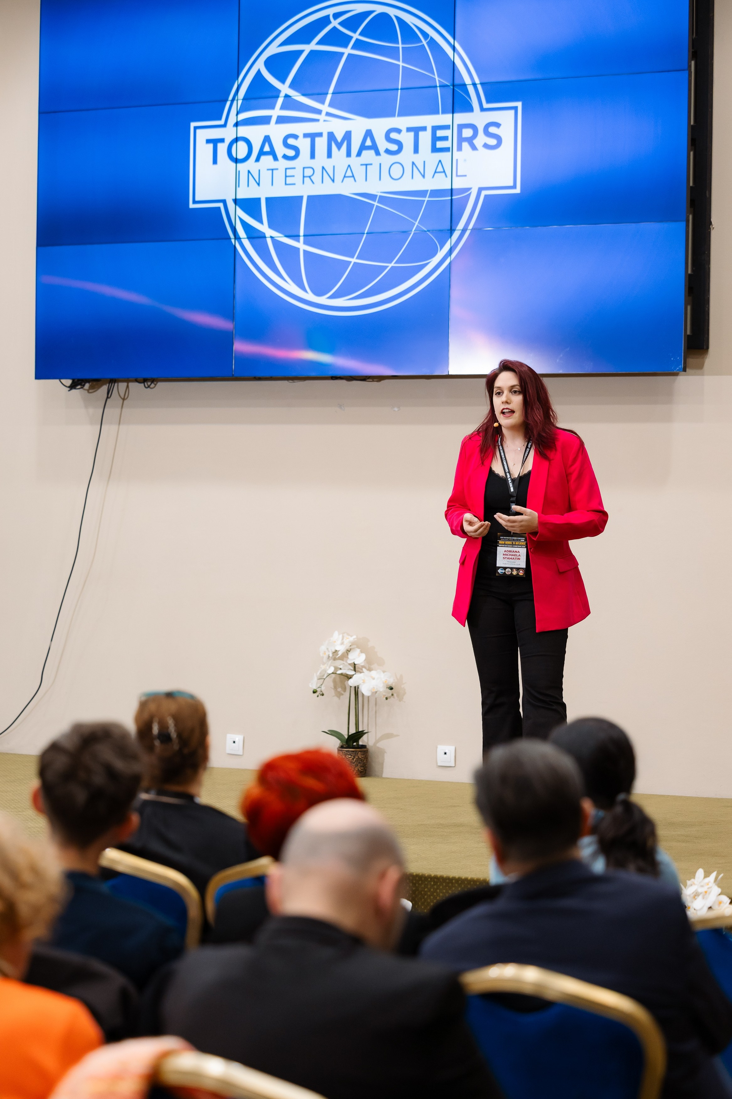 Toastmasters Conference. Marius Ciocan