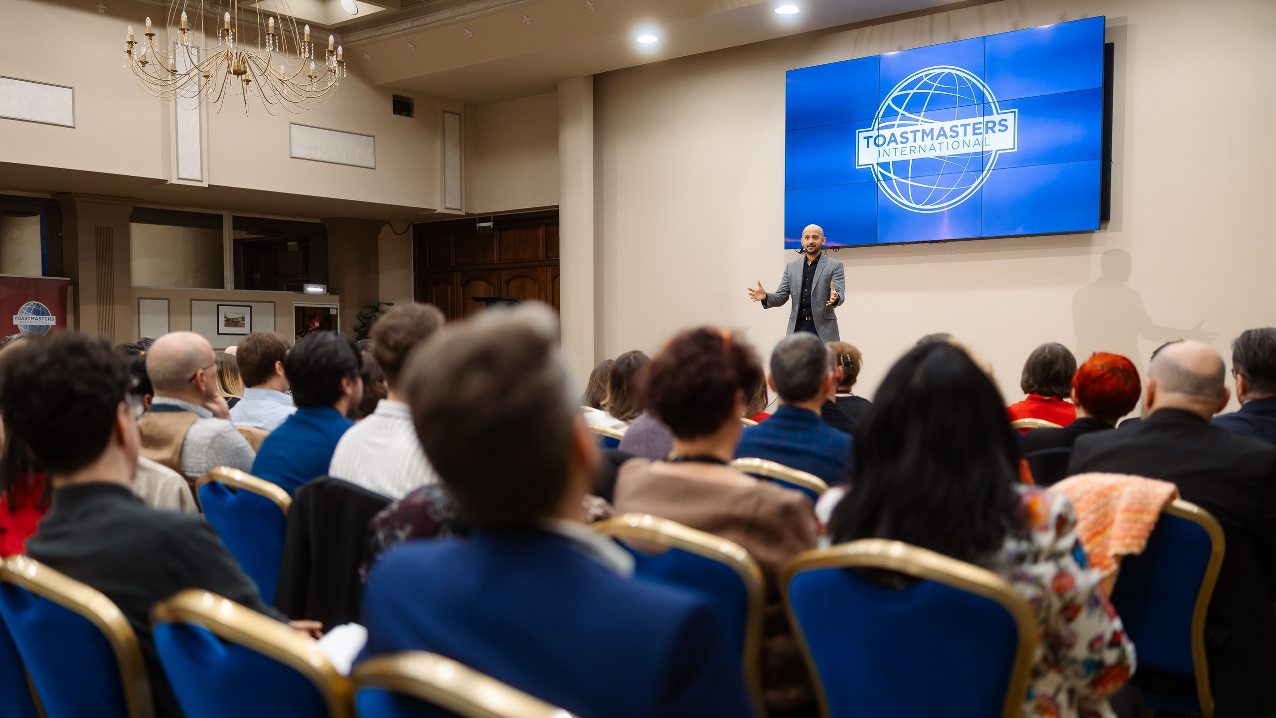 Toastmasters Conference. Marius Ciocan