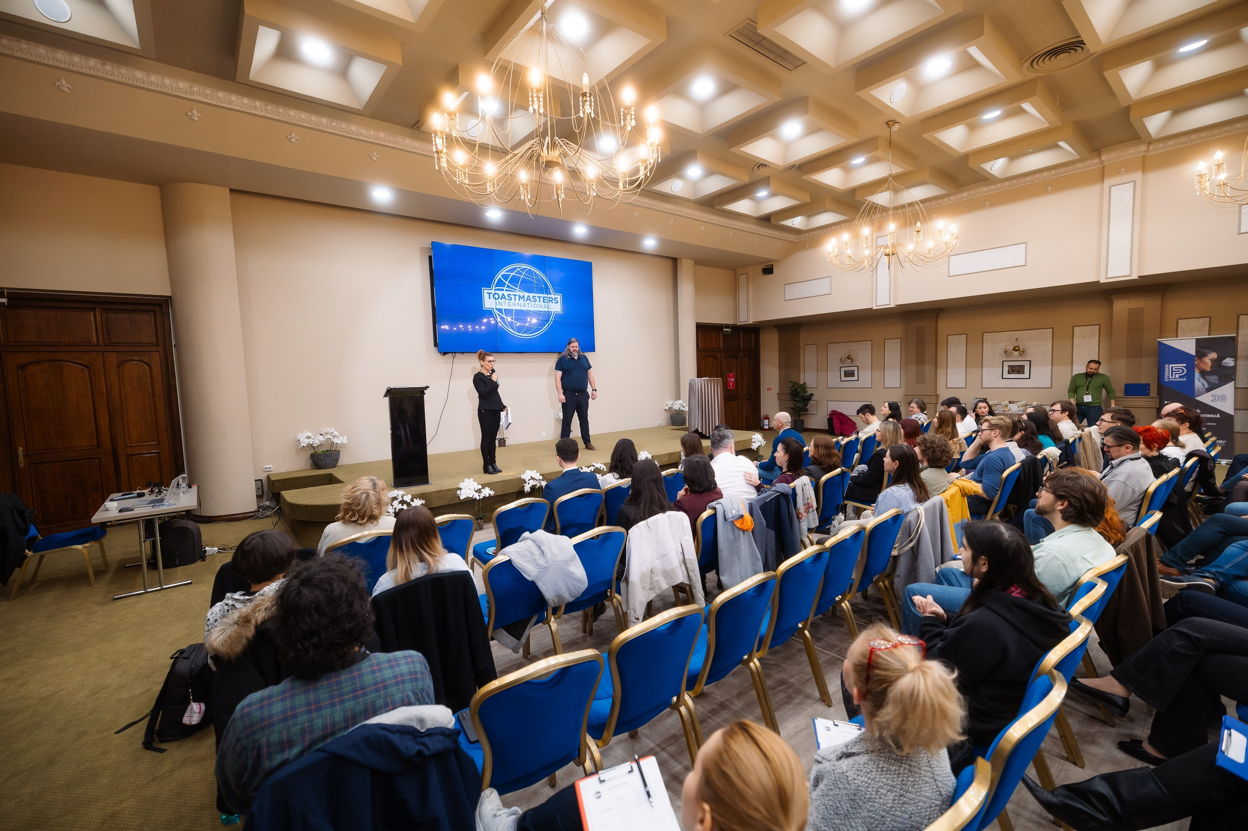 Toastmasters Conference. Marius Ciocan