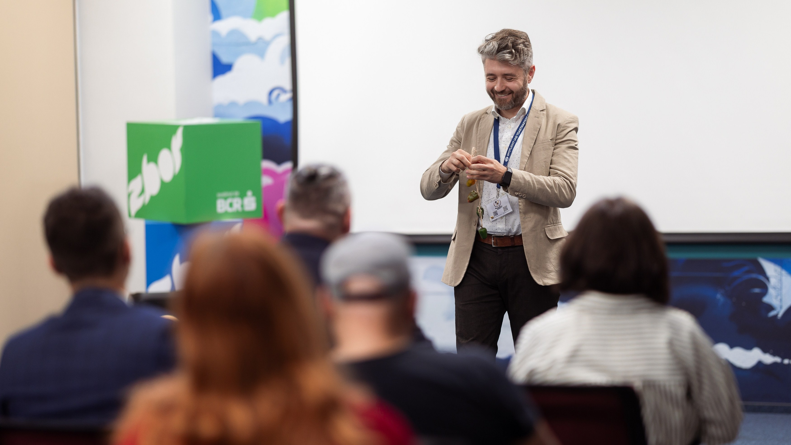 Toastmasters. Marius Ciocan