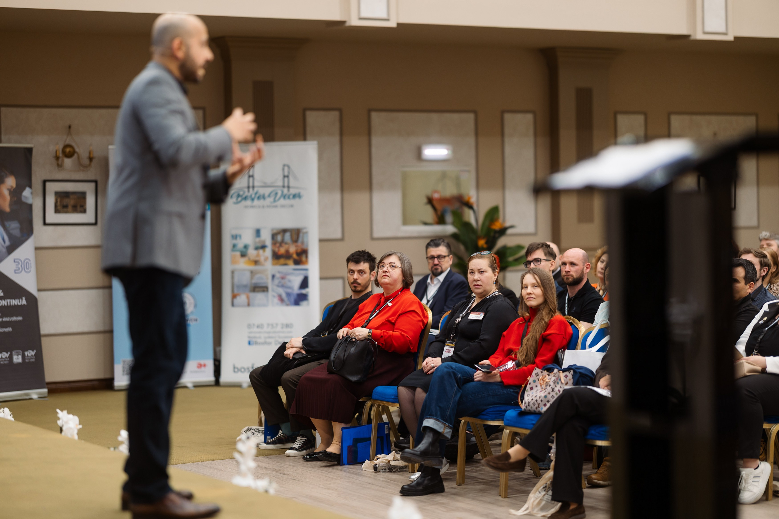 Toastmasters Conference. Marius Ciocan