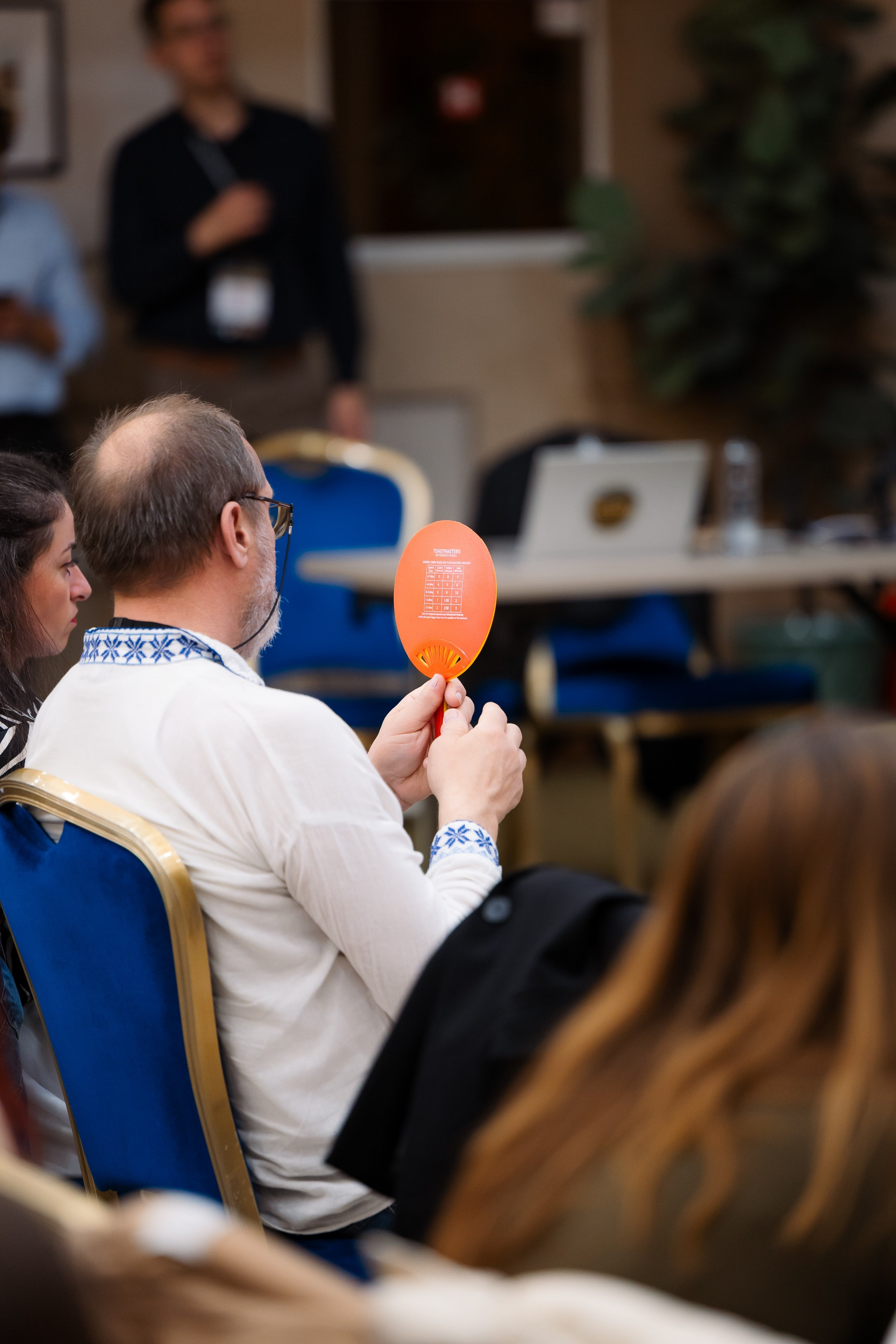 Toastmasters Conference. Marius Ciocan