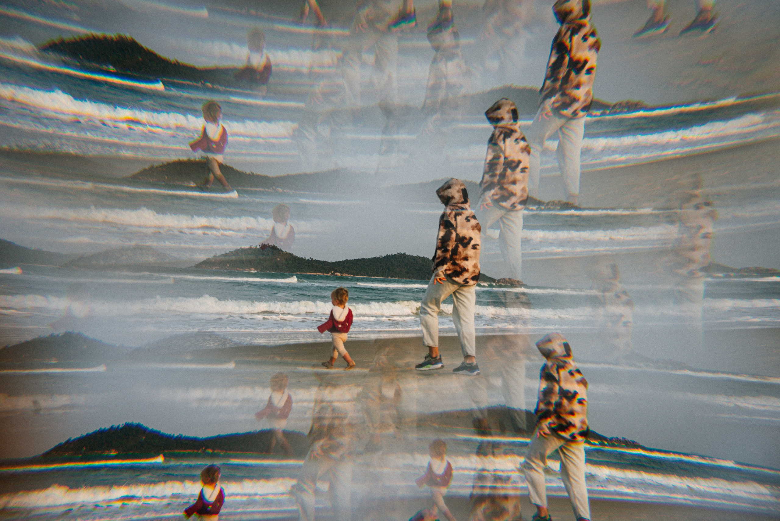 Olga e crianças. Fotógrafo de família e crianças