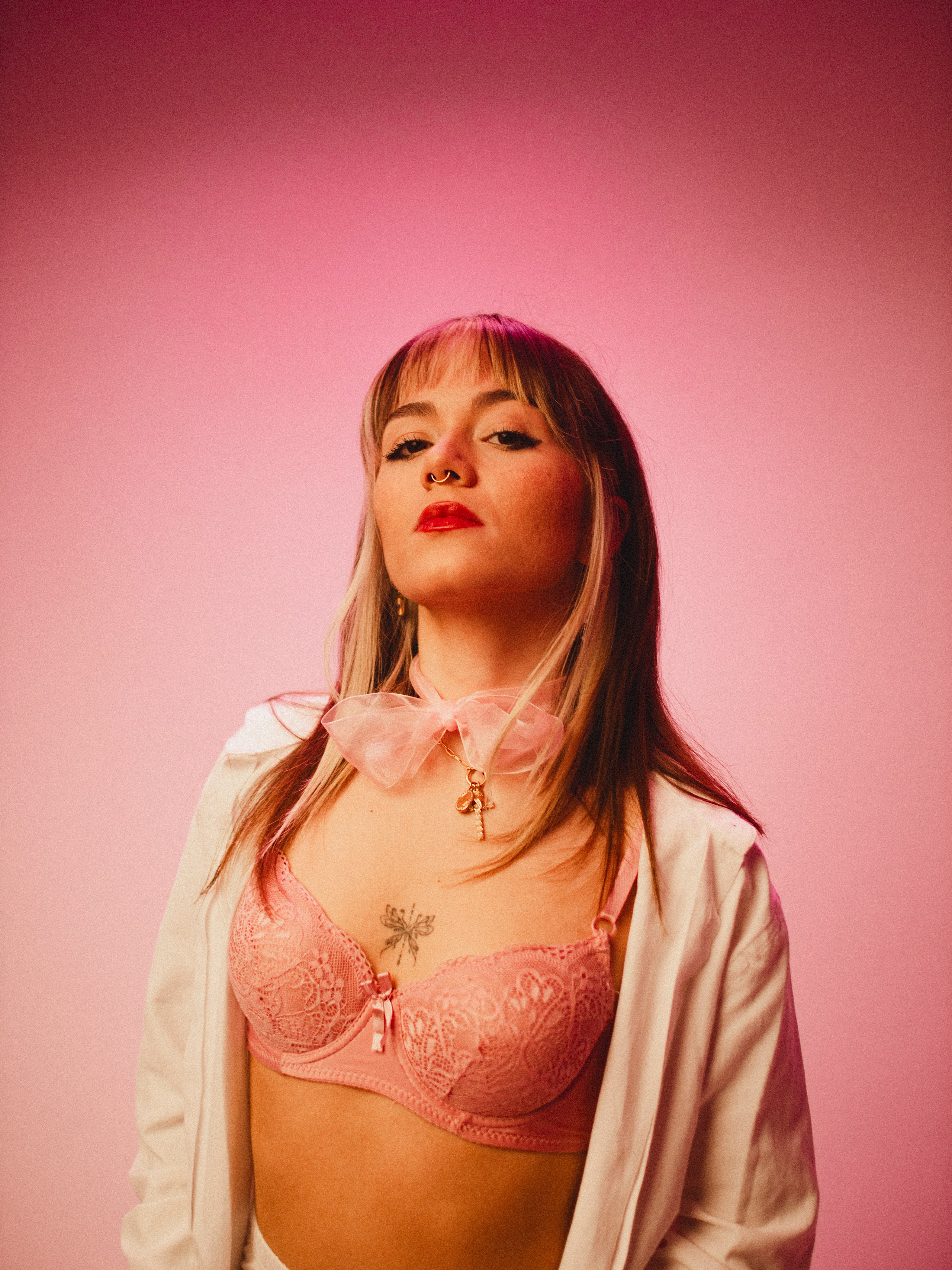 Shooting in studio. Federico Anglano