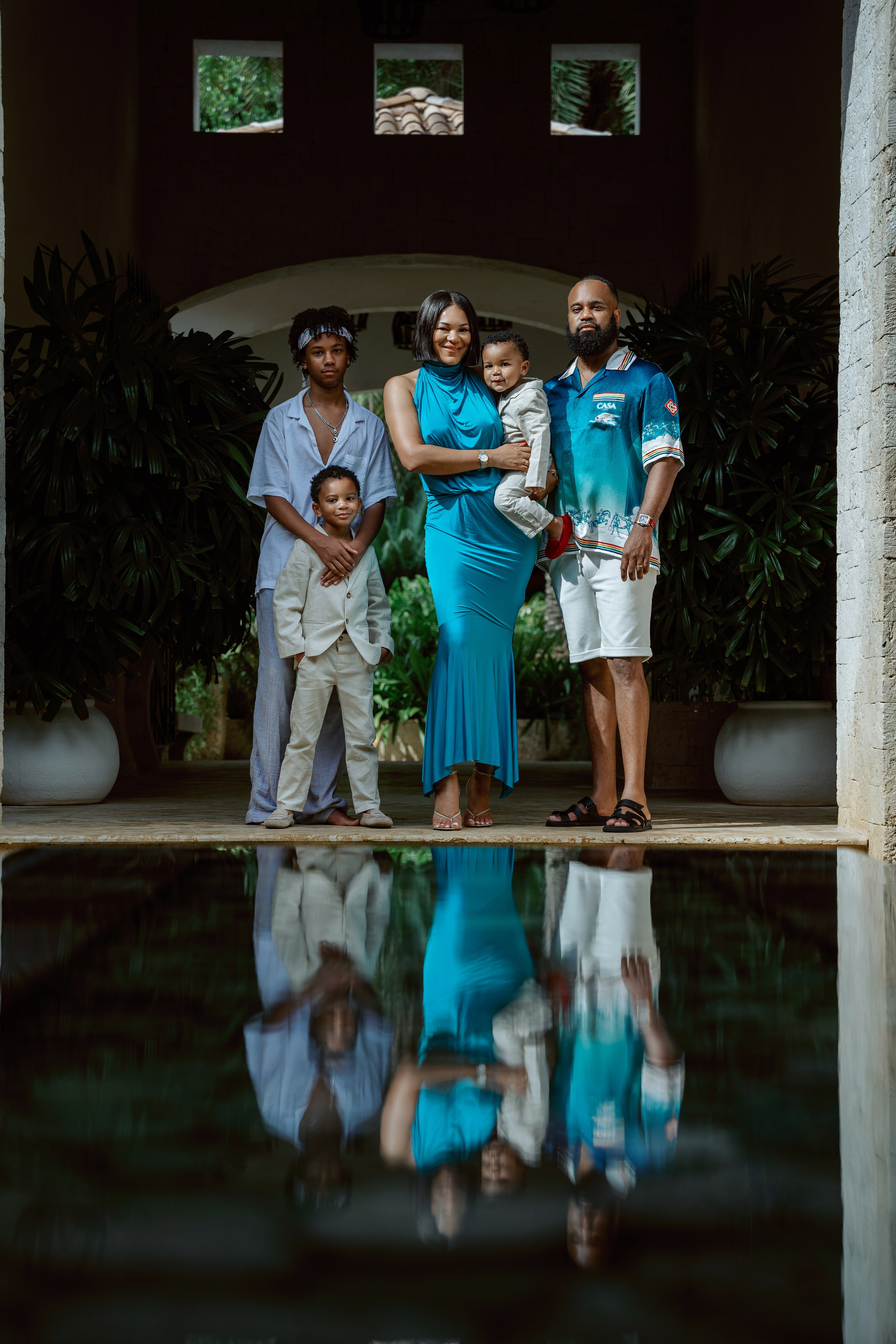 Portia and Family. Photoshoot in Cabrera. Photographer in Puerto Plata and Santo Domingo, Dominican Republic