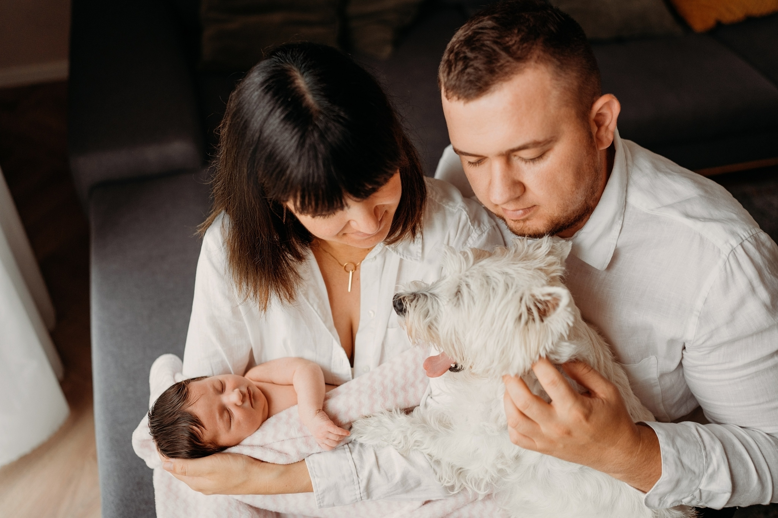 Оливия. Фотограф новорожденных и детей первого года Евгения Михалькевич