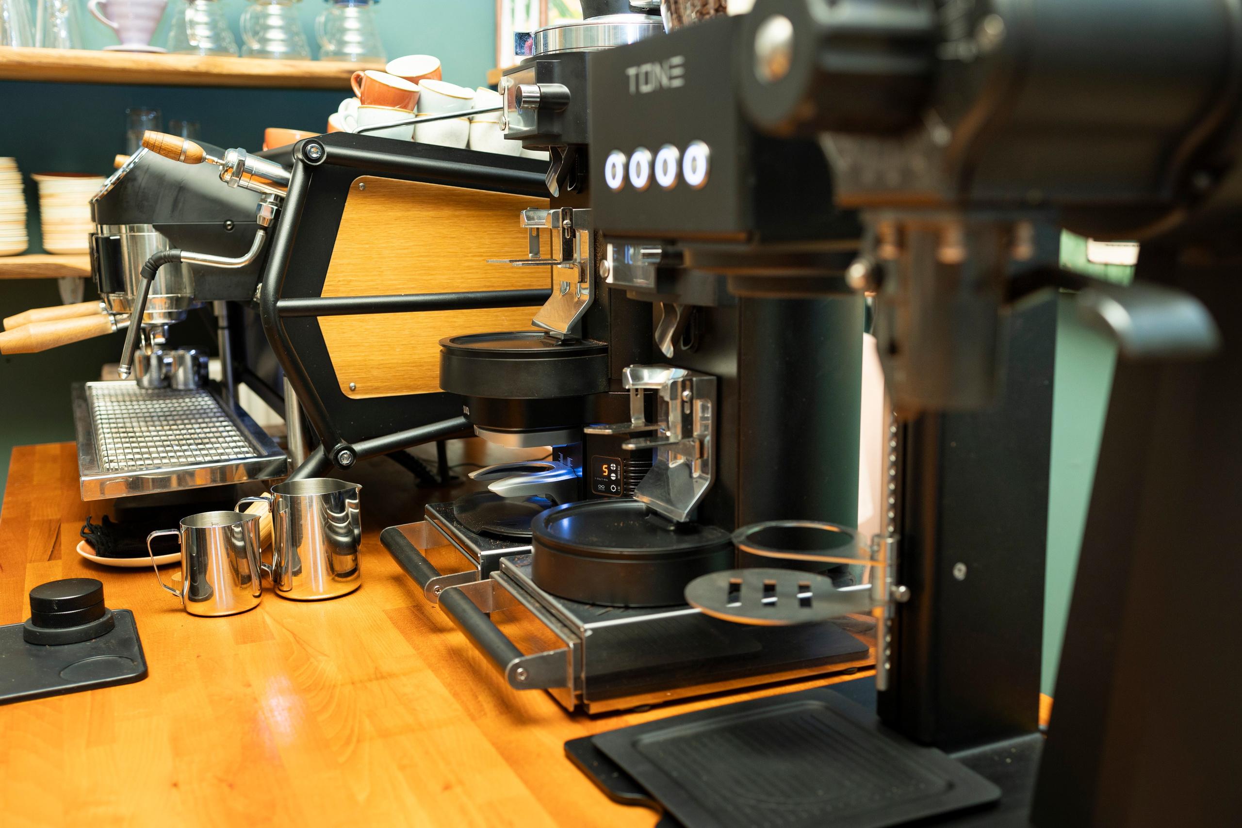 Cafe. Photographer in Munich