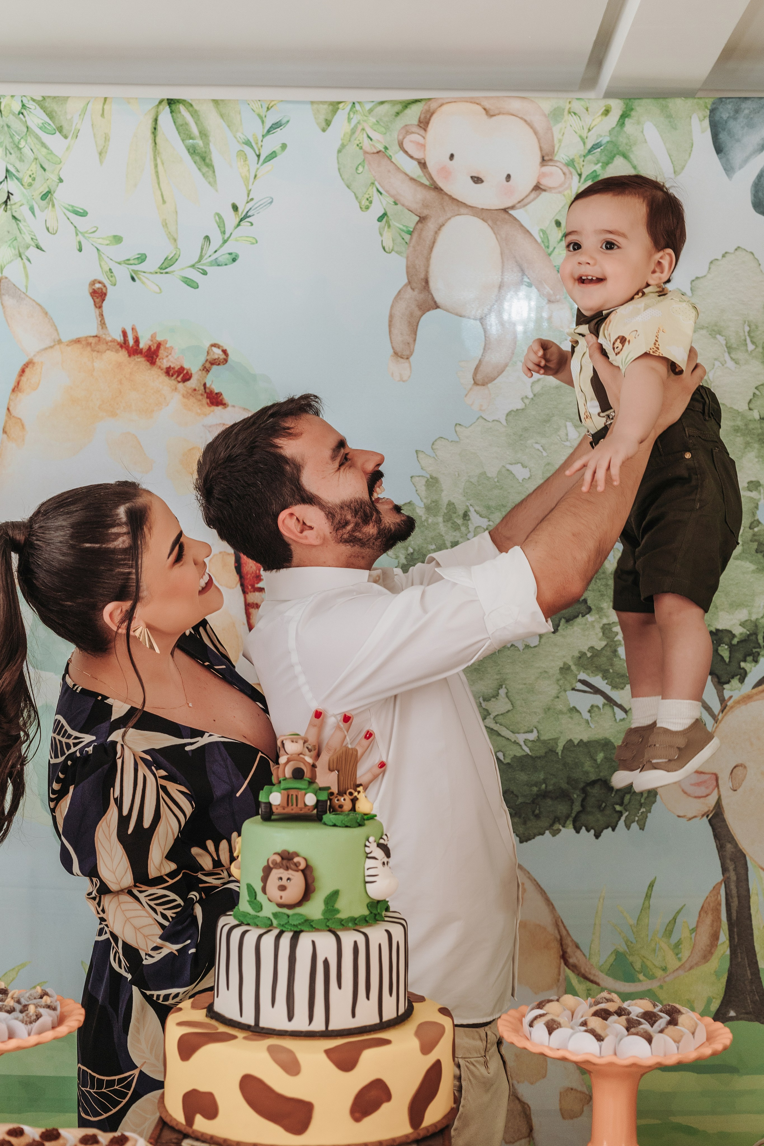 Aniversário infantil safari, em São José, Santa Catarina.